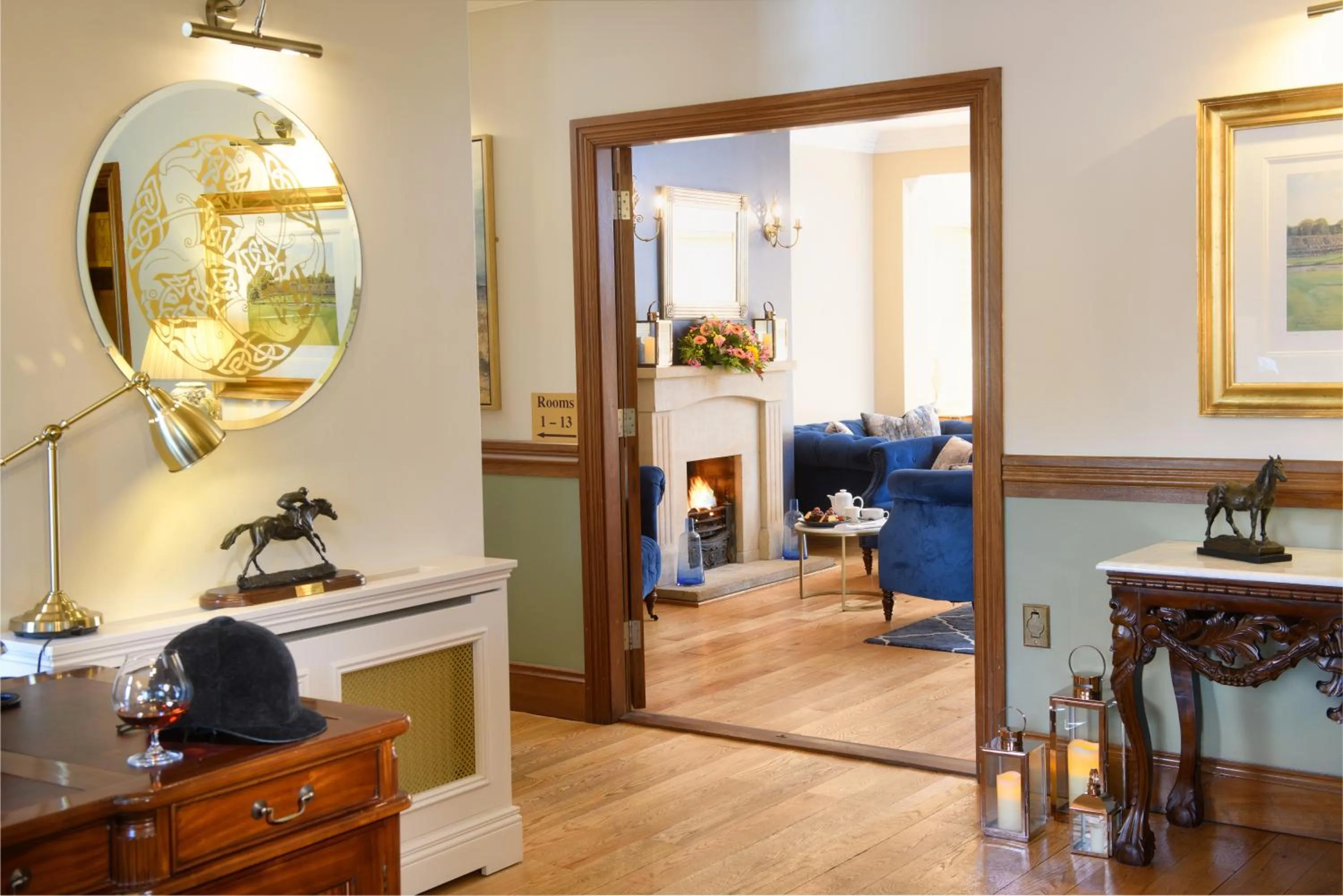 Lobby or reception in Bunratty Manor Hotel