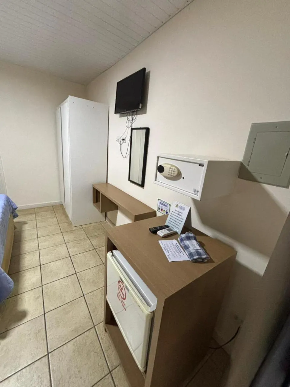 Photo of the whole room in Hotel Paraíso das Águas Bonito