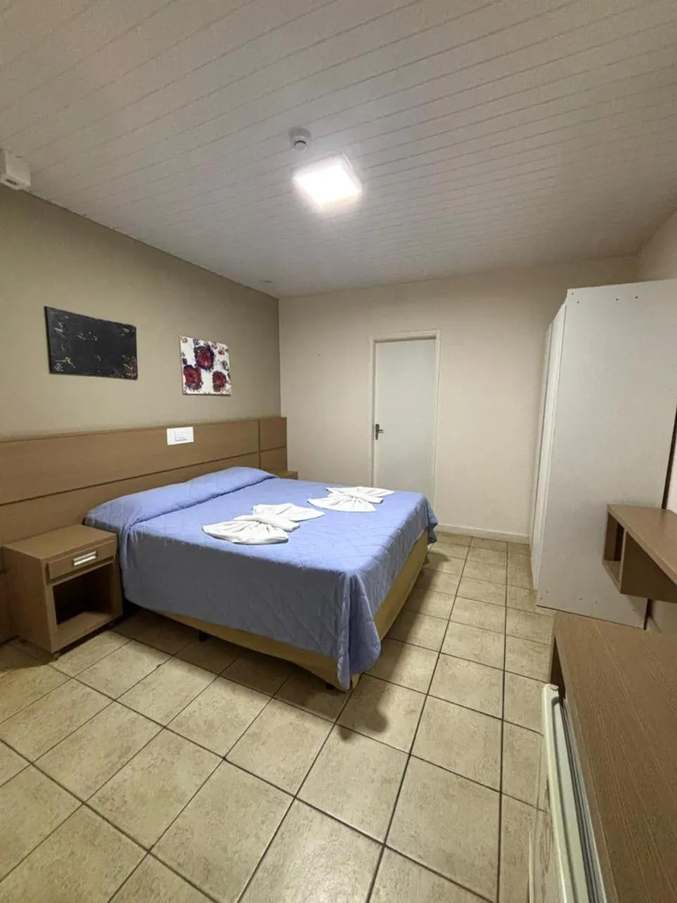 Bed in Hotel Paraíso das Águas Bonito