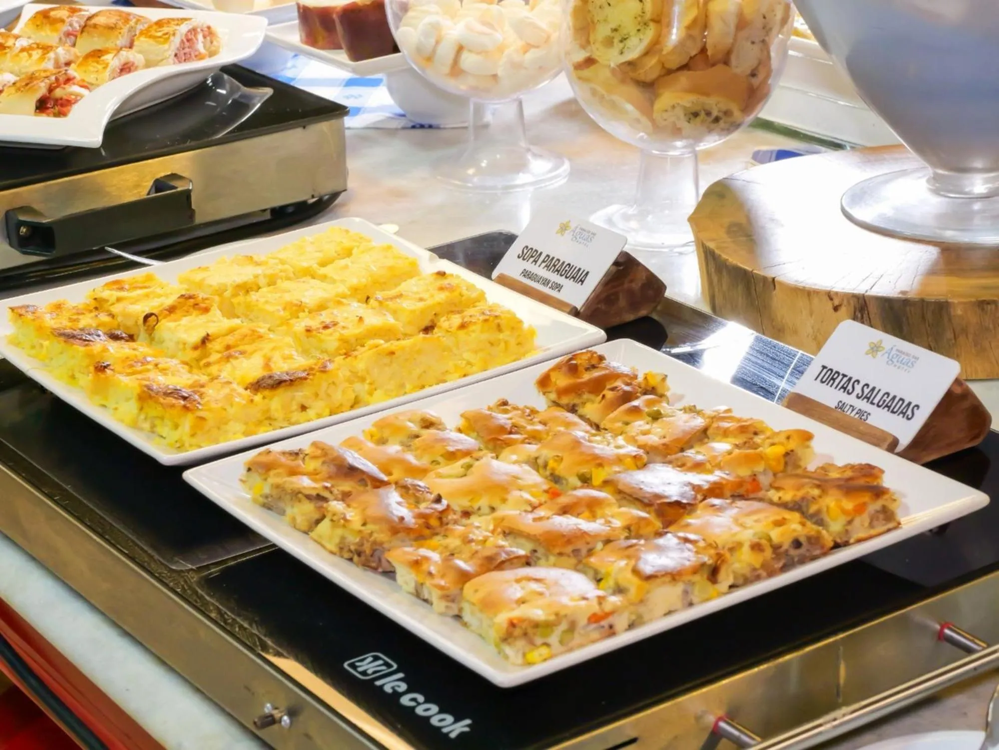 Food and drinks in Hotel Paraíso das Águas Bonito