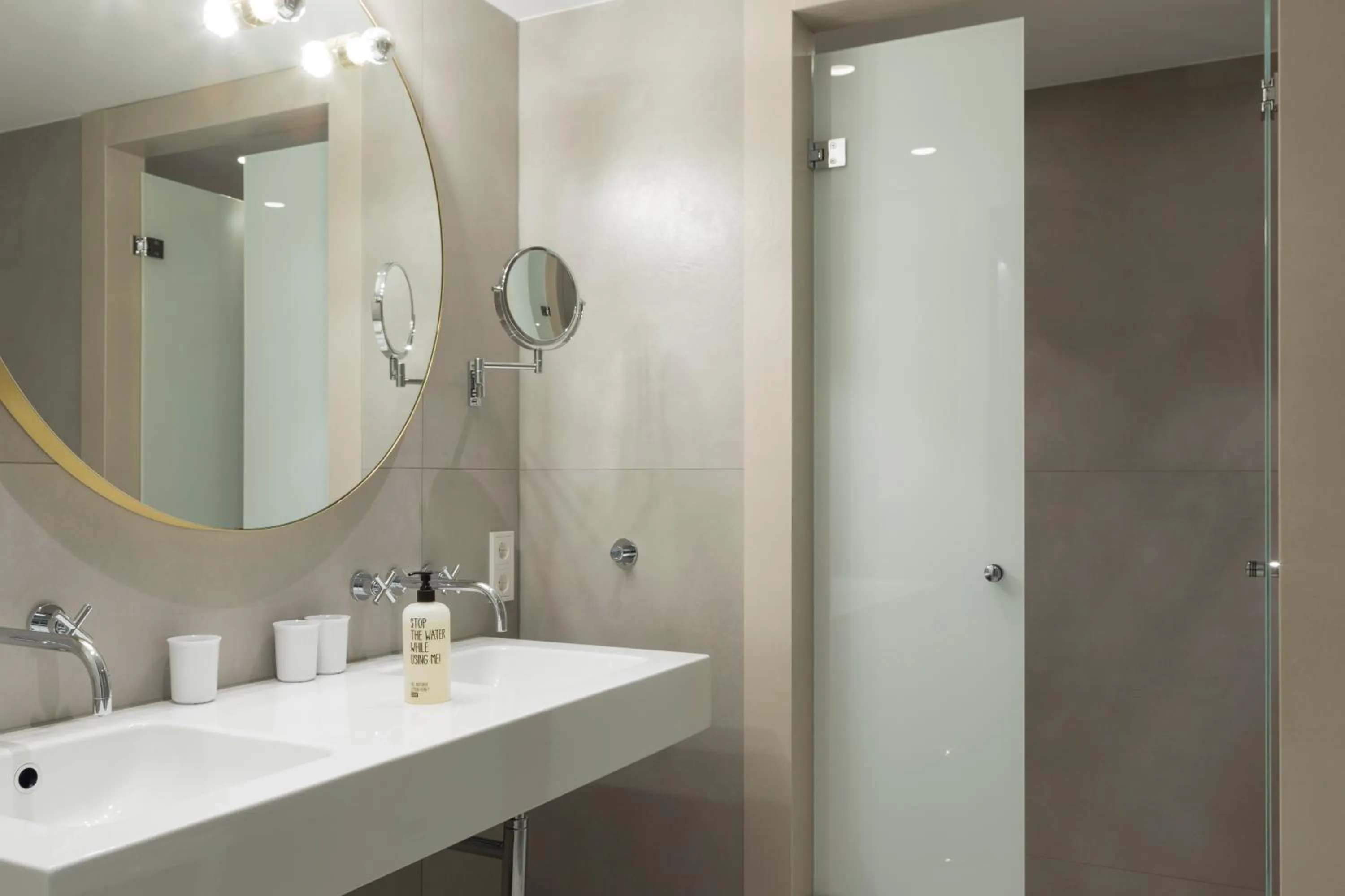 Bathroom in Jugend- und Familienhotel Augustin