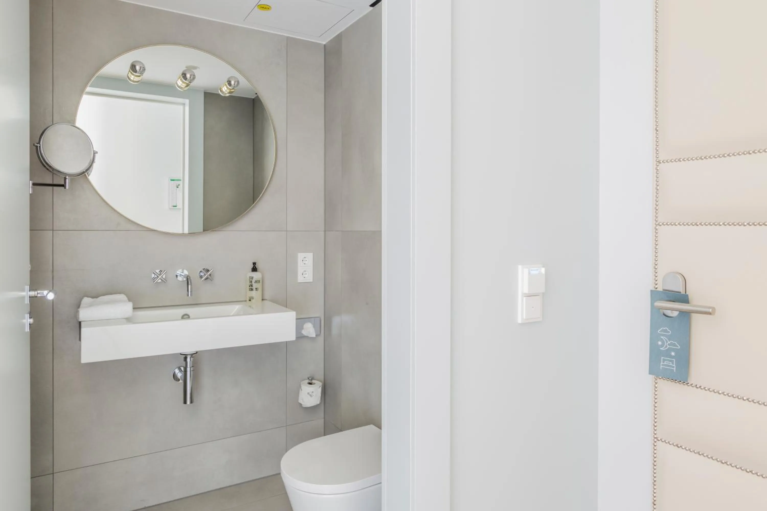 Toilet in Jugend- und Familienhotel Augustin