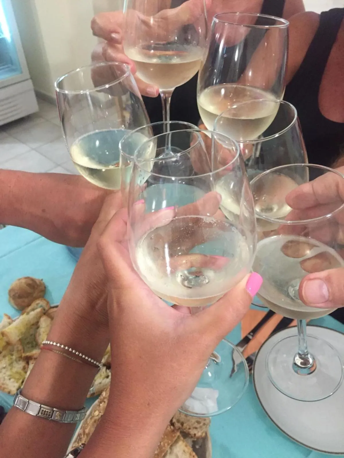 Communal lounge/ TV room in Hotel Sauro