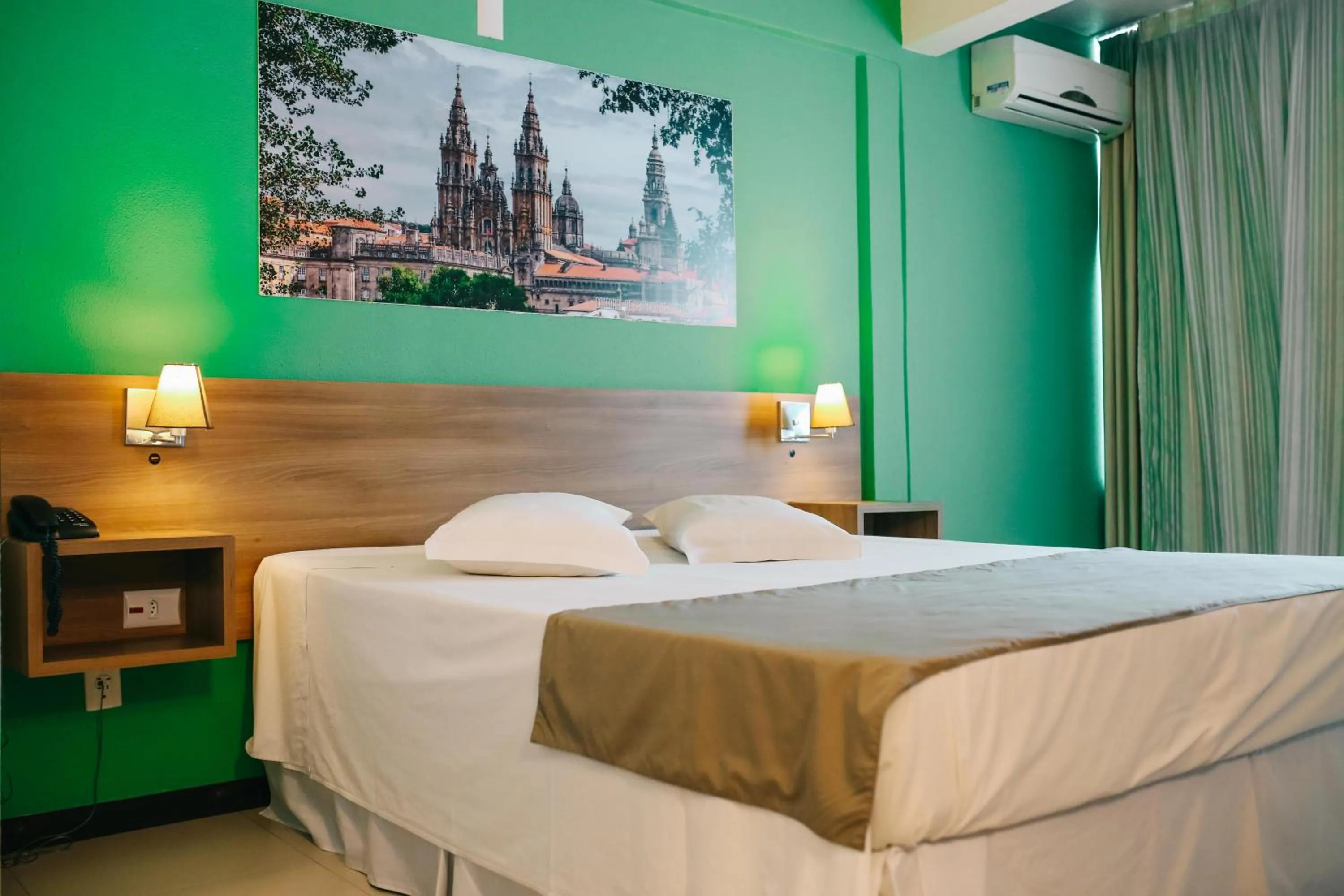 Bed in Tri Hotel Smart Criciuma