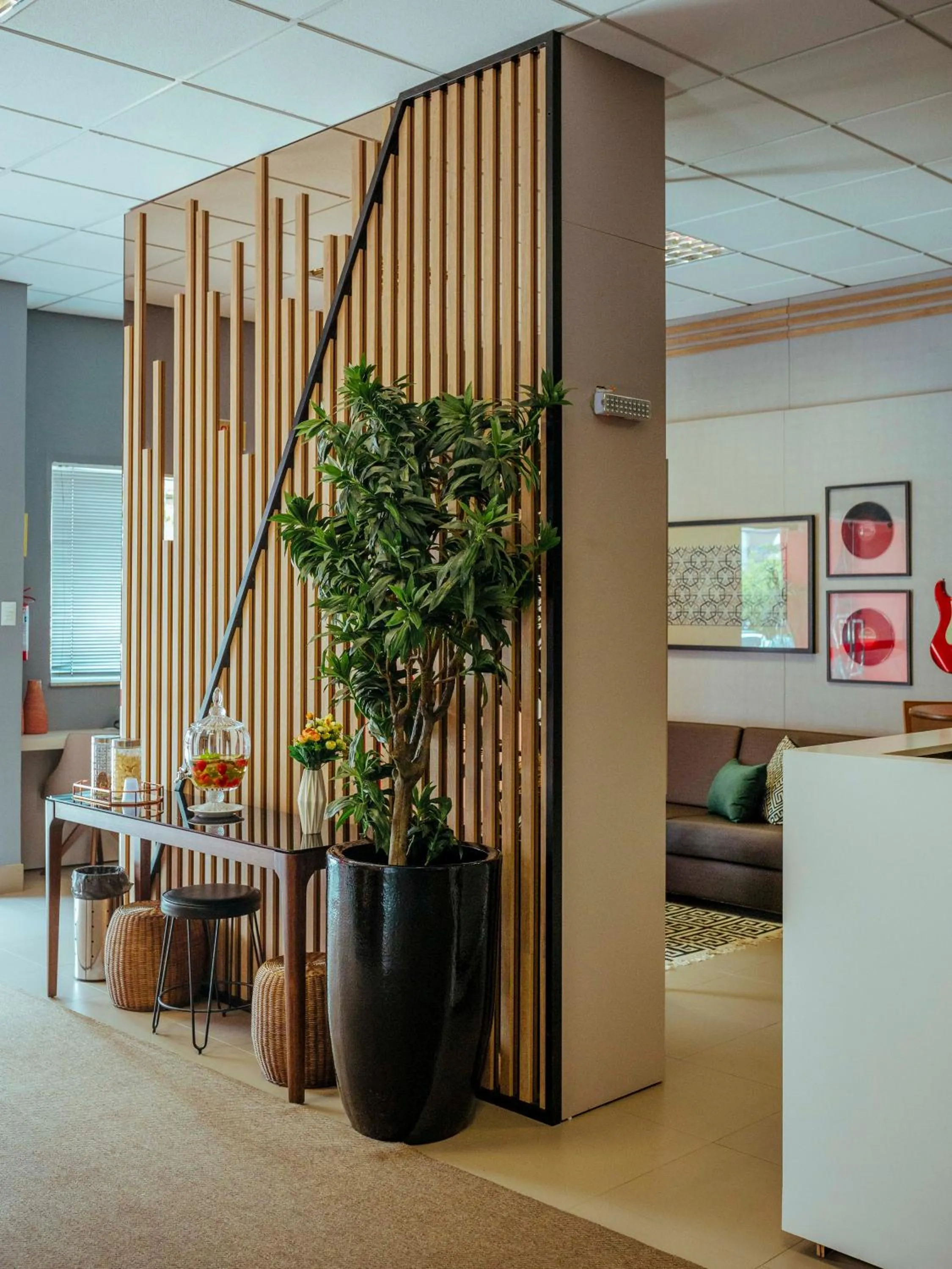 Lobby or reception in Tri Hotel Smart Criciuma