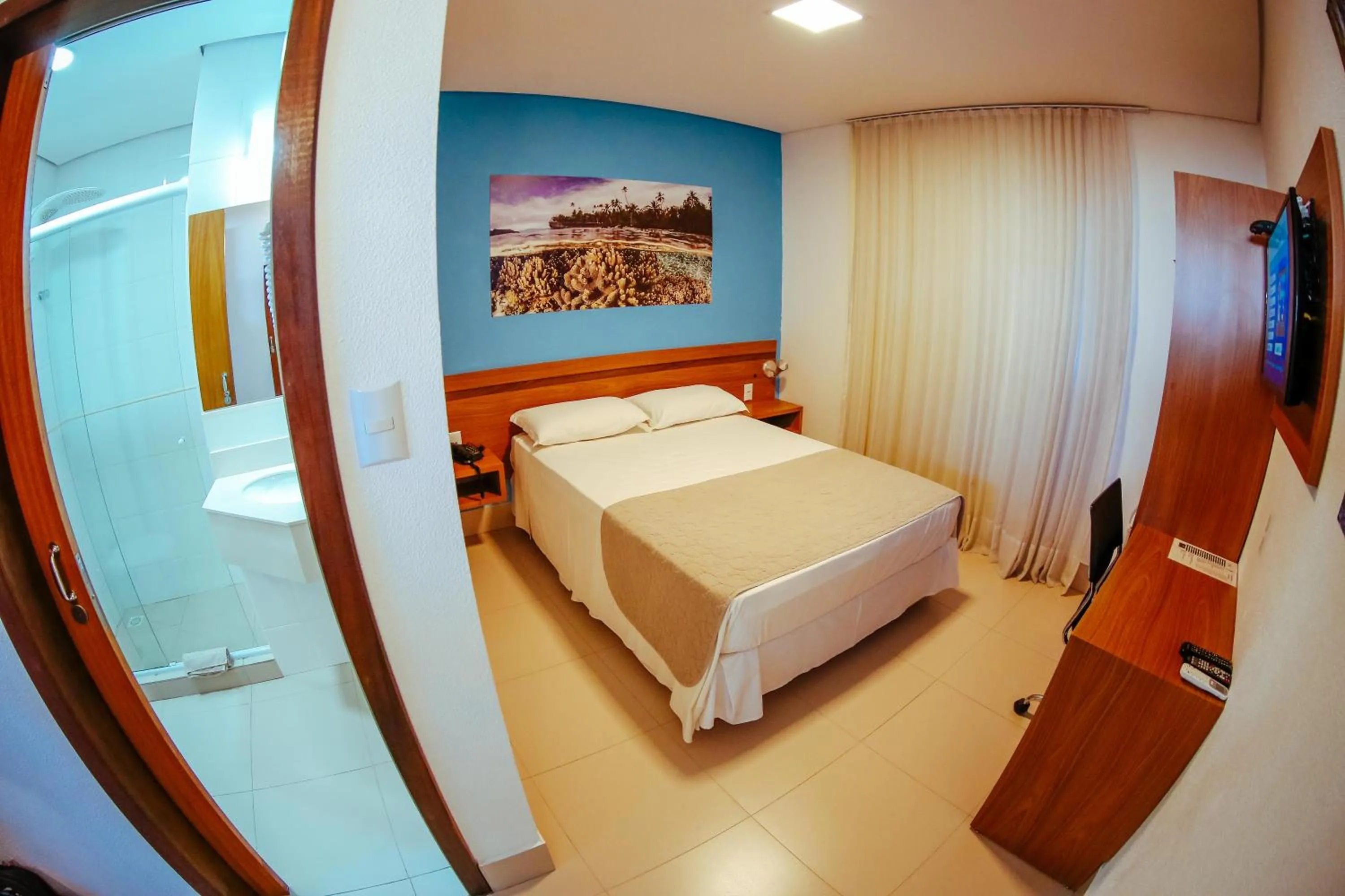 Bed in Tri Hotel Smart Criciuma