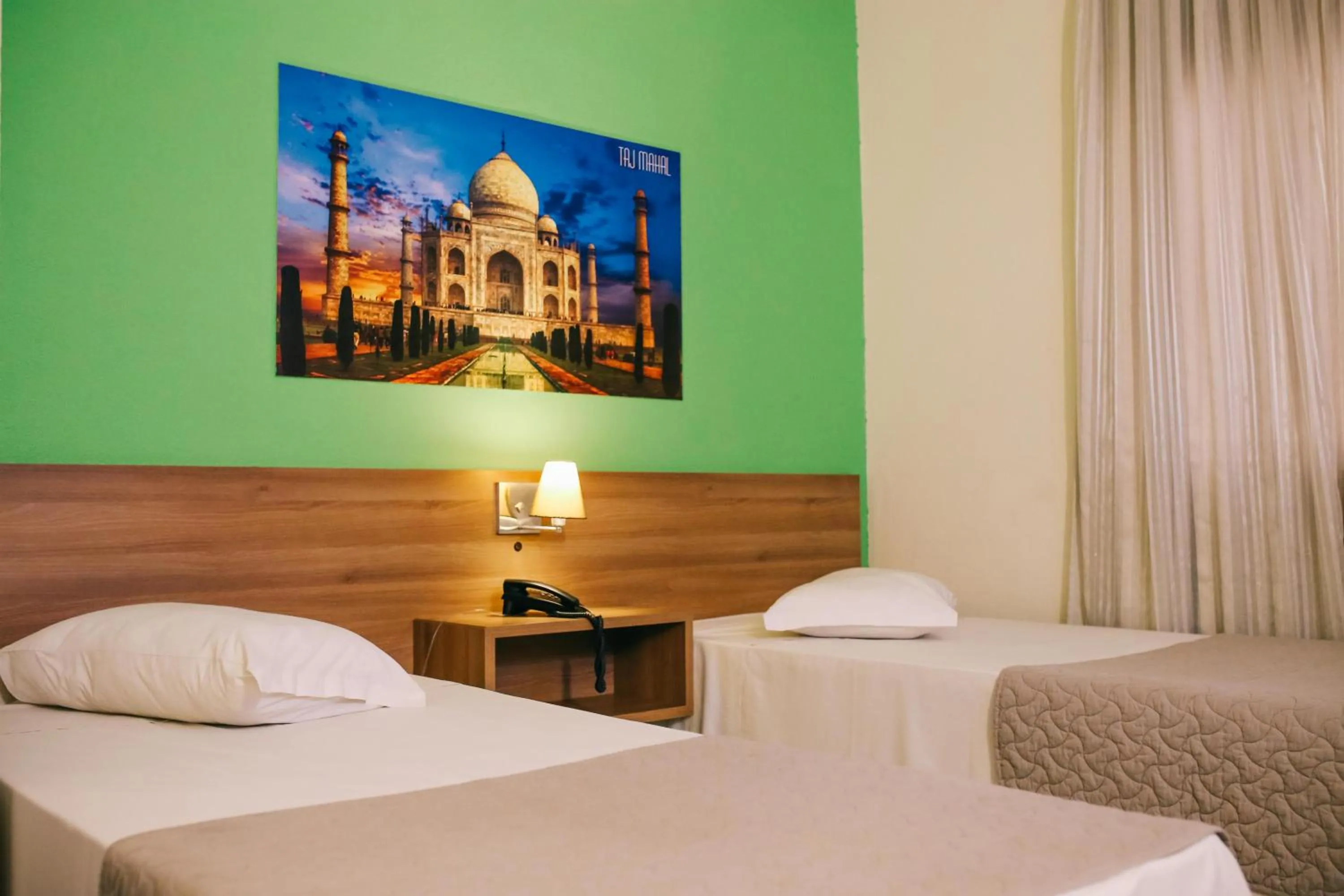 Bed in Tri Hotel Smart Criciuma