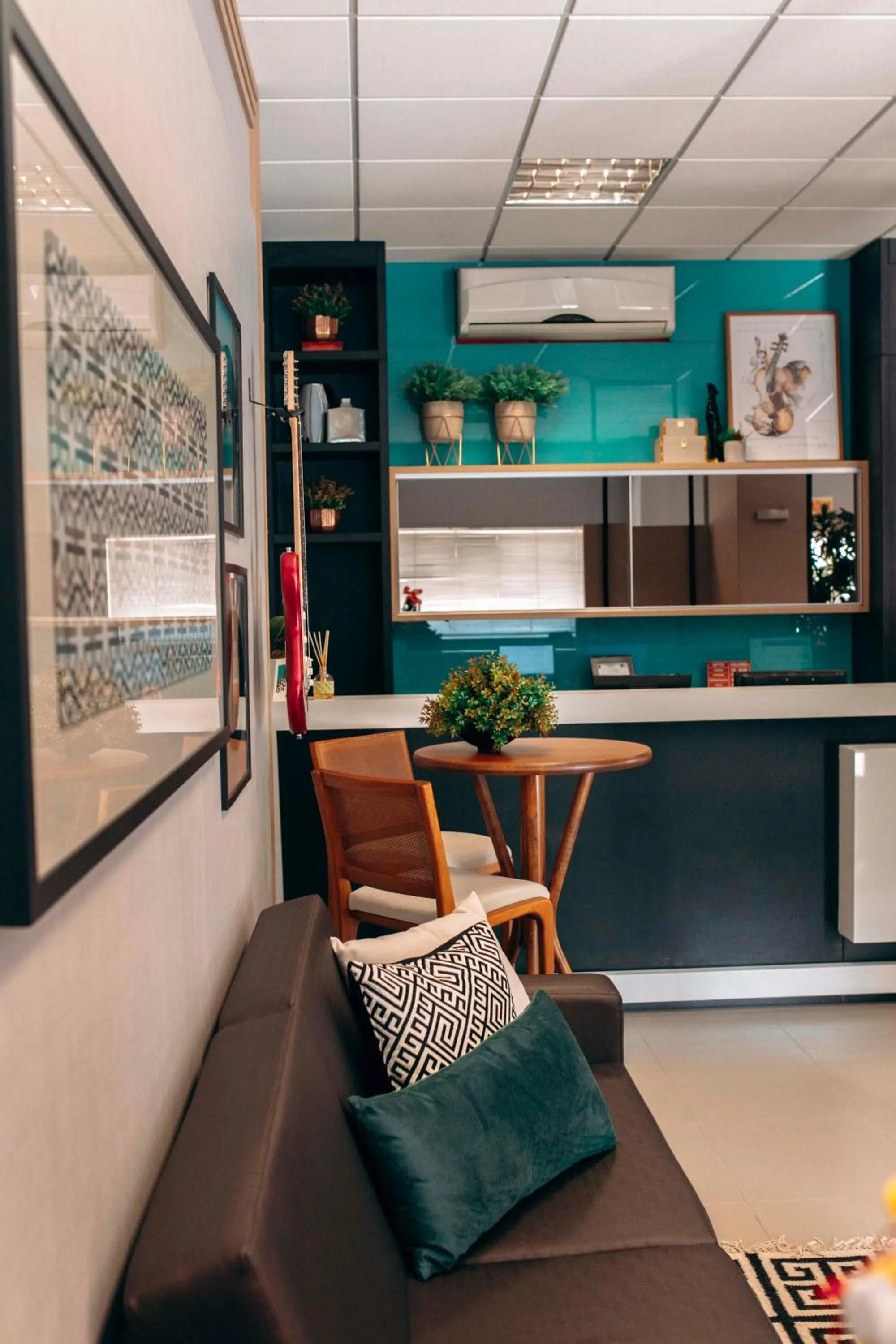 Lobby or reception in Tri Hotel Smart Criciuma