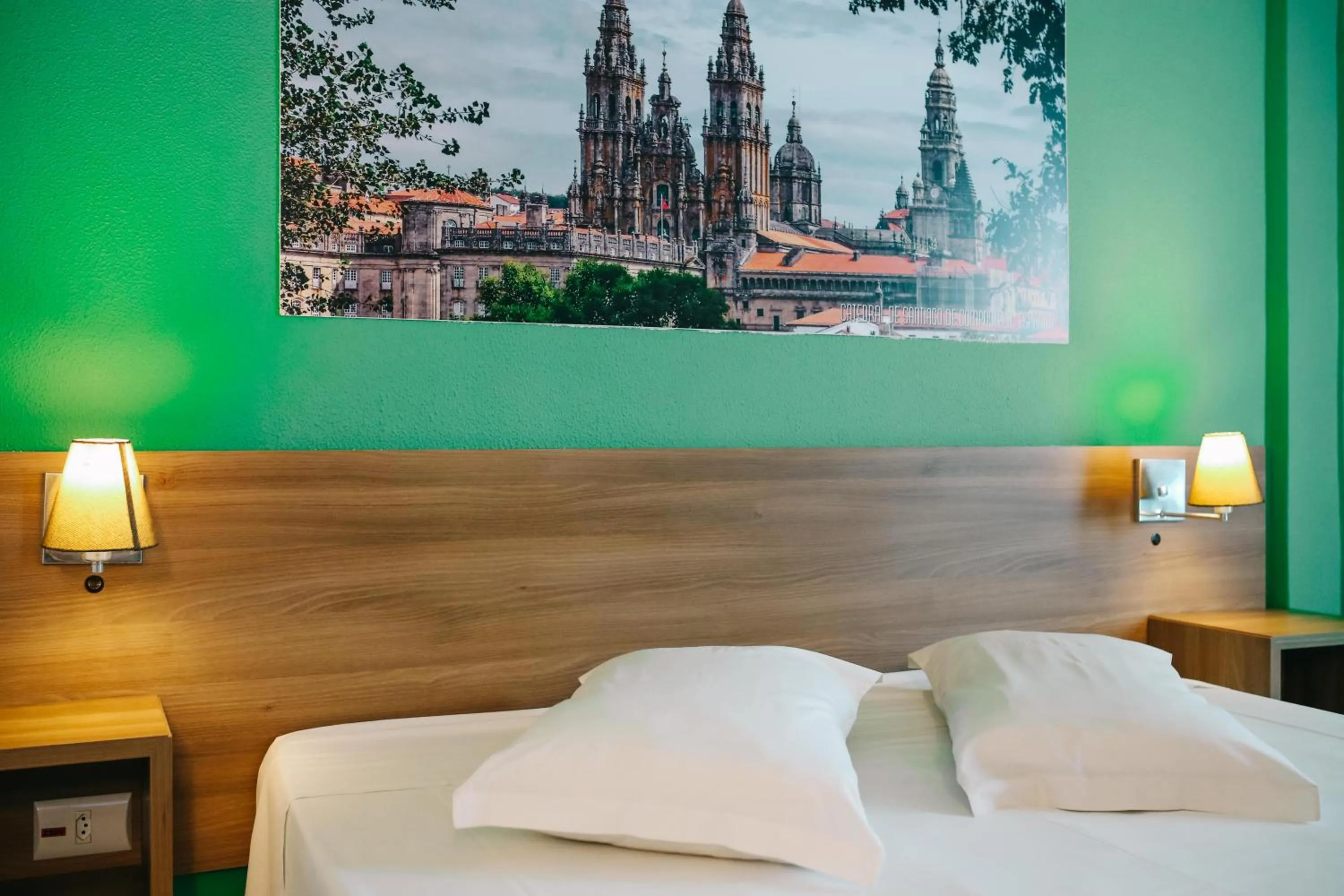 Bed in Tri Hotel Smart Criciuma