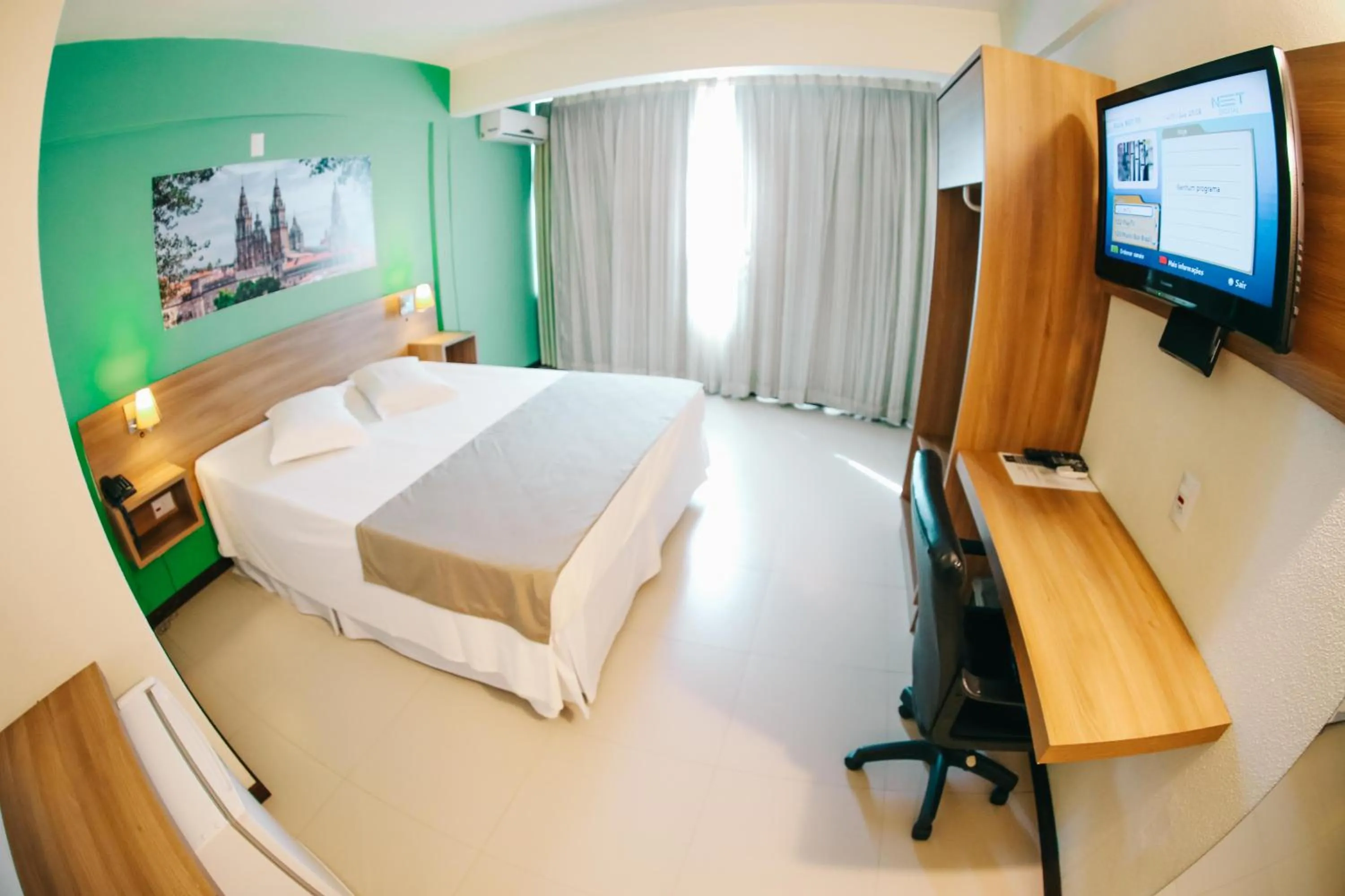 Bed in Tri Hotel Smart Criciuma