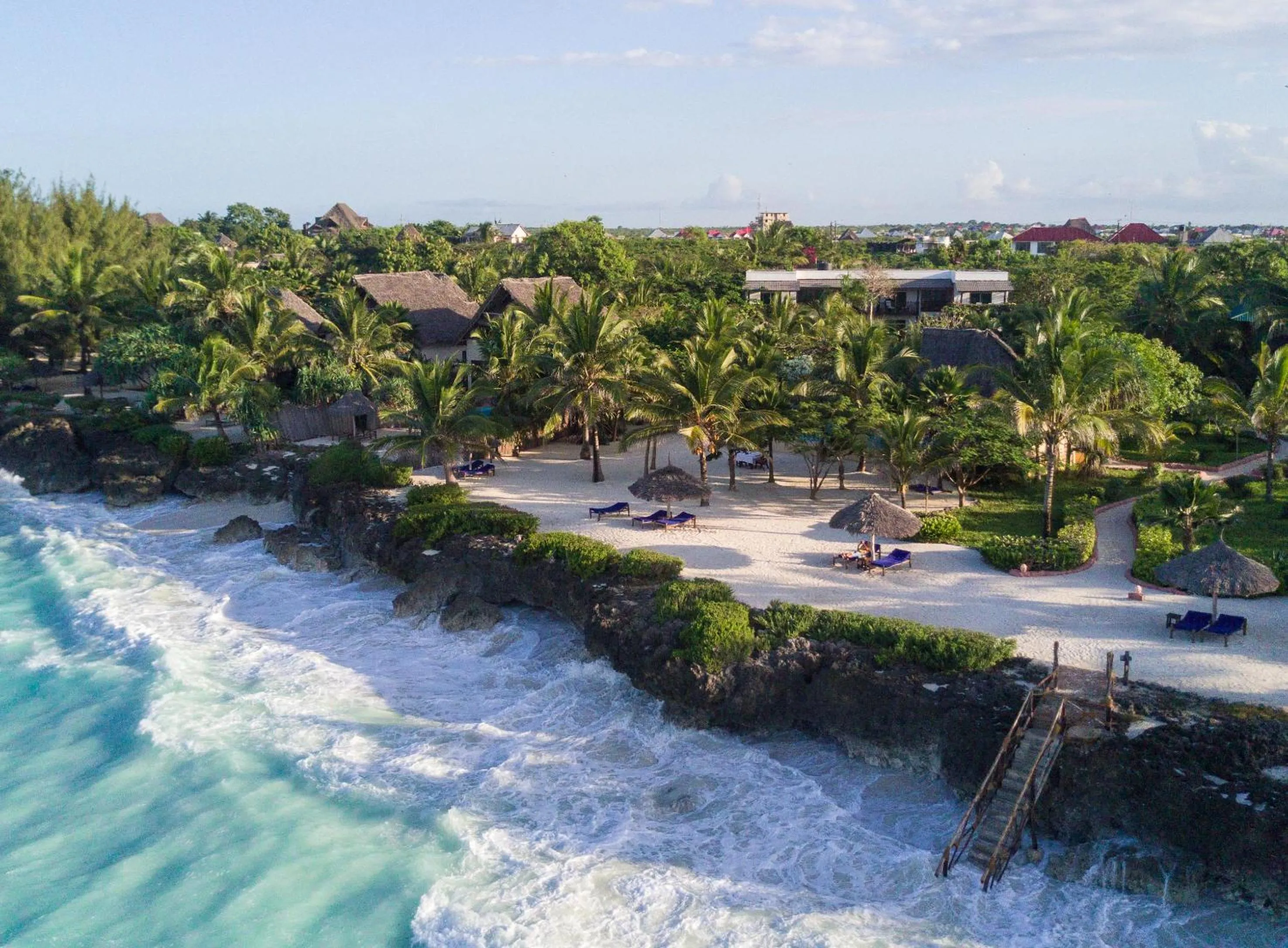 Bird's eye view in The Zanzibari