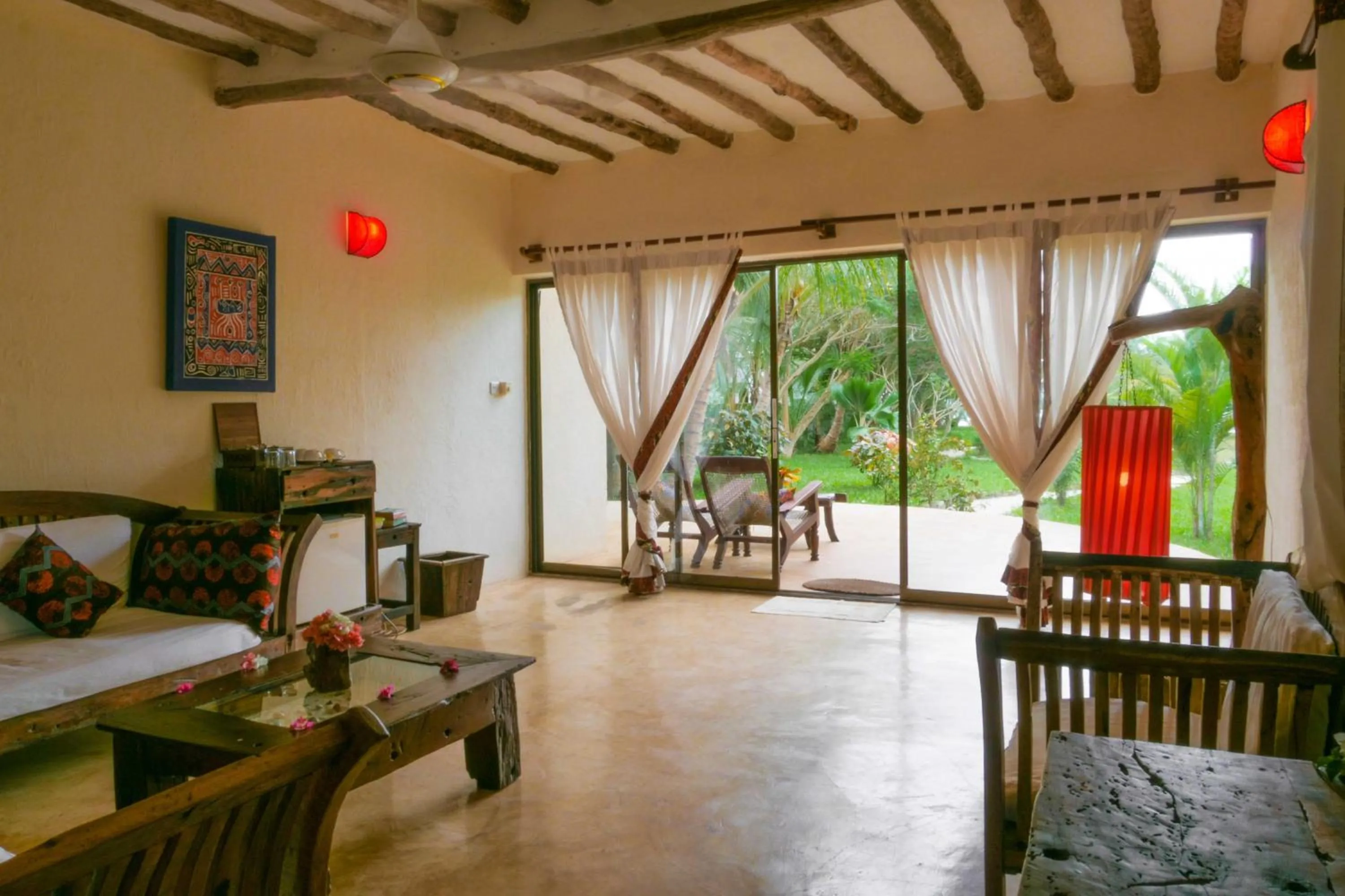 Living room in The Zanzibari