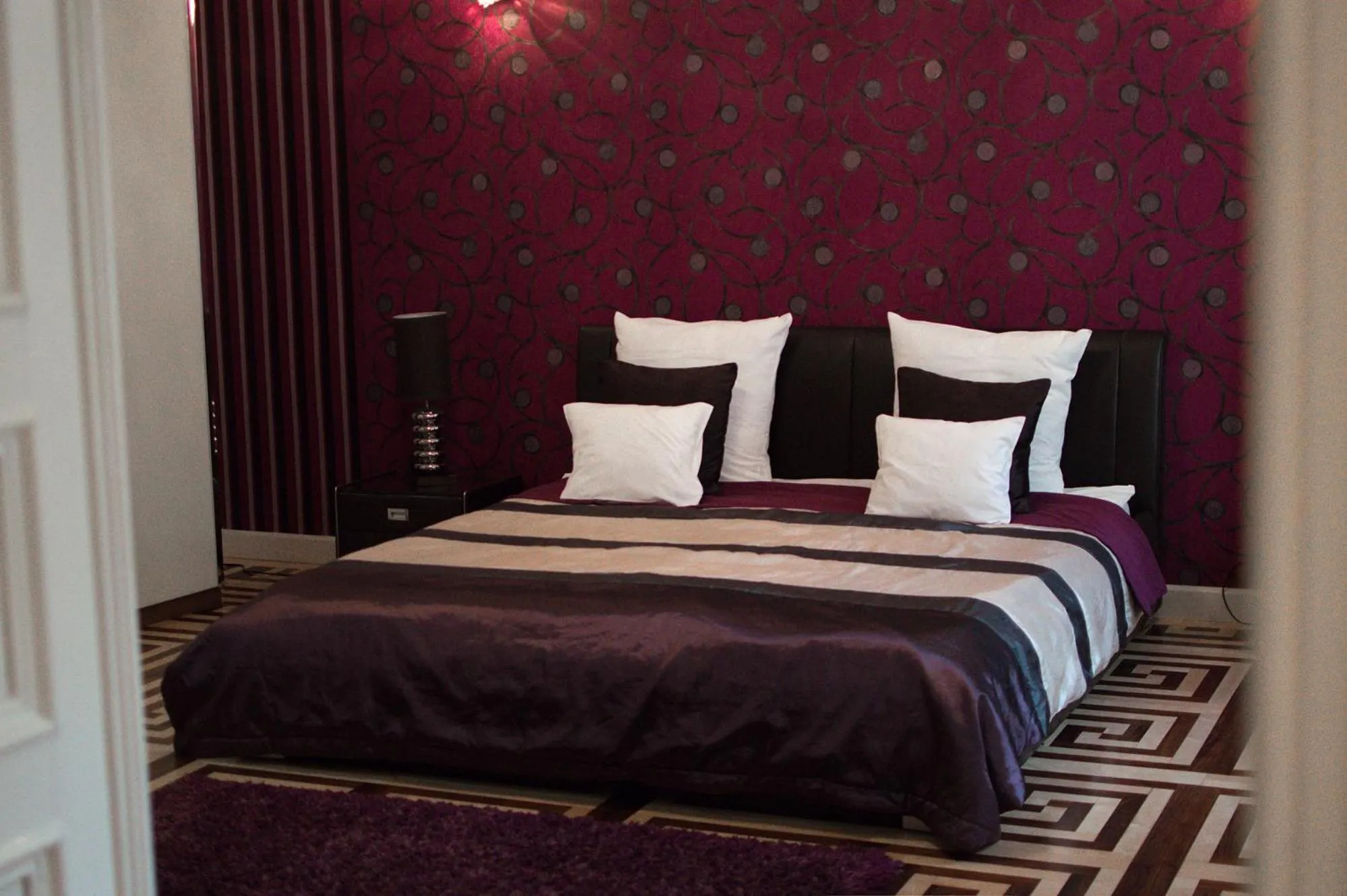 Bed in Harmonia Palace - Luxury Apartments