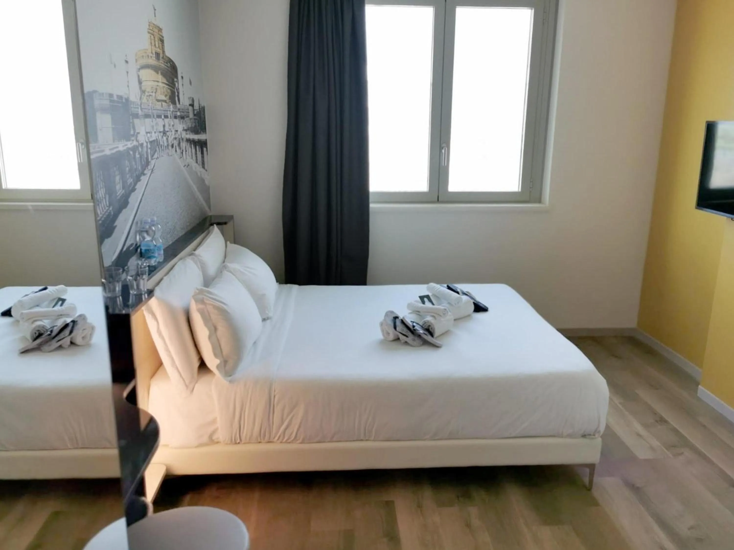 Photo of the whole room, Bed in B&B Hotel Roma Fiumicino Aeroporto Fiera 1