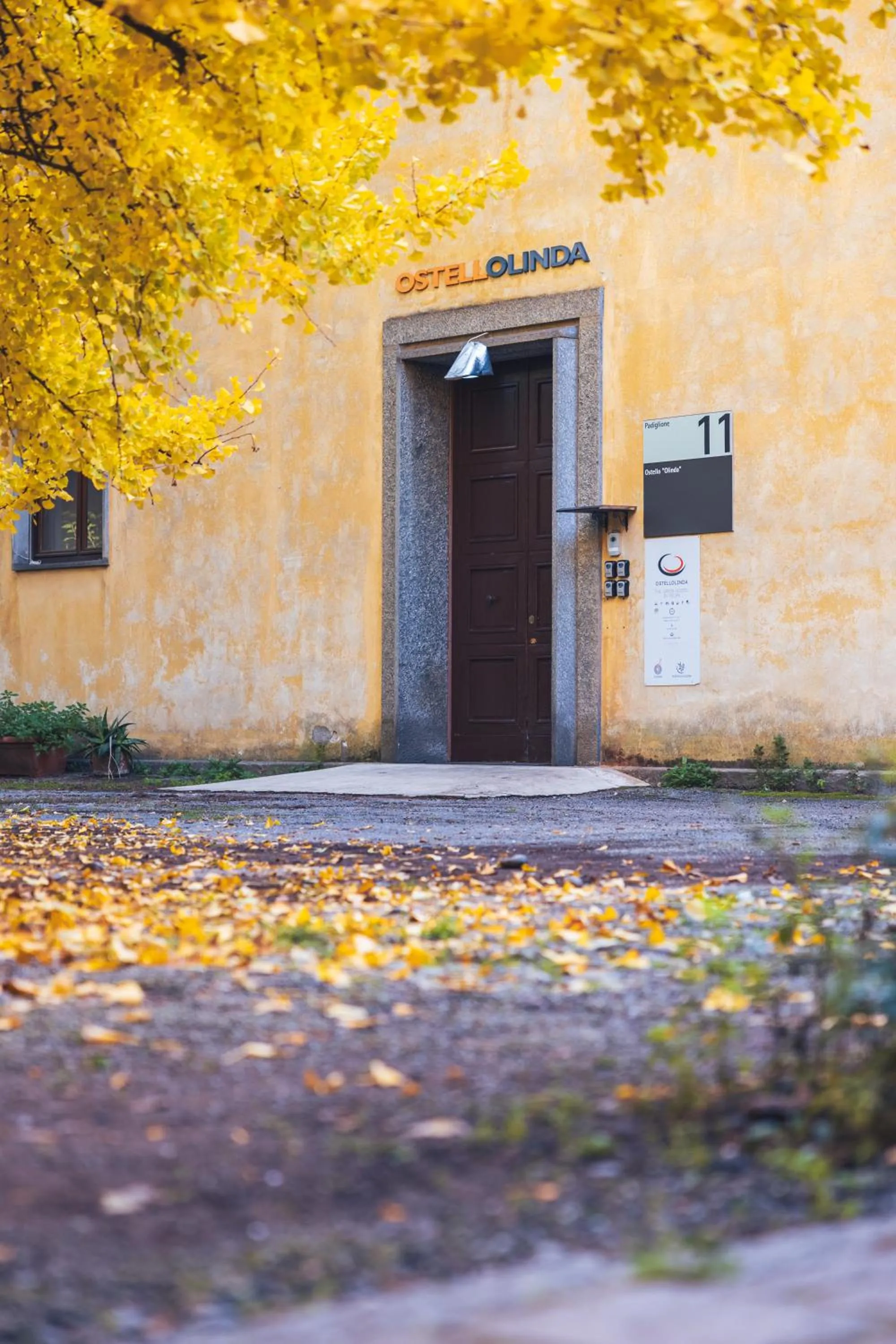 Facade/entrance in OstellOlinda