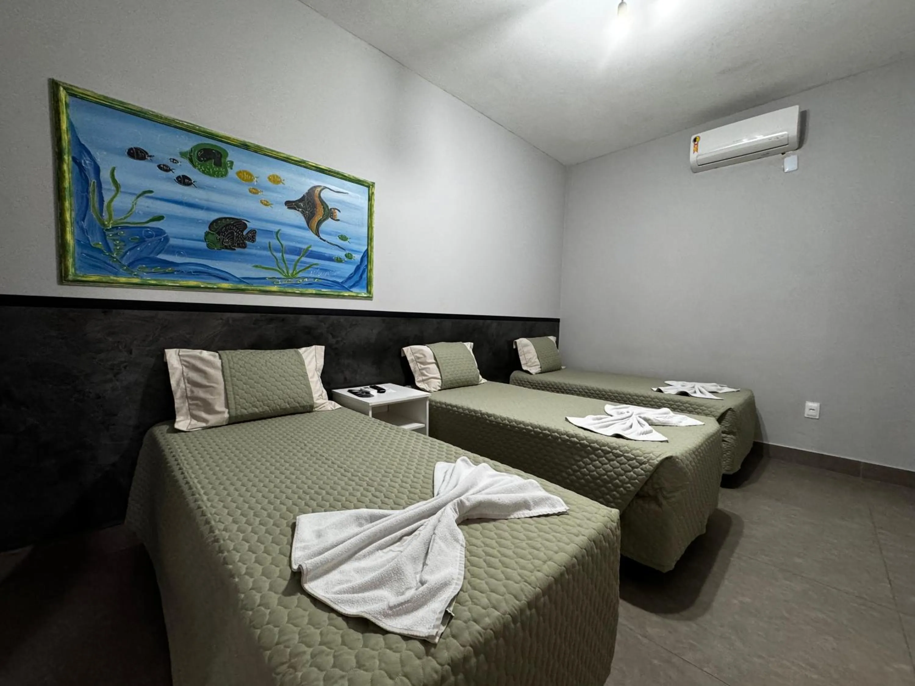 Bed in Shallom Hotel