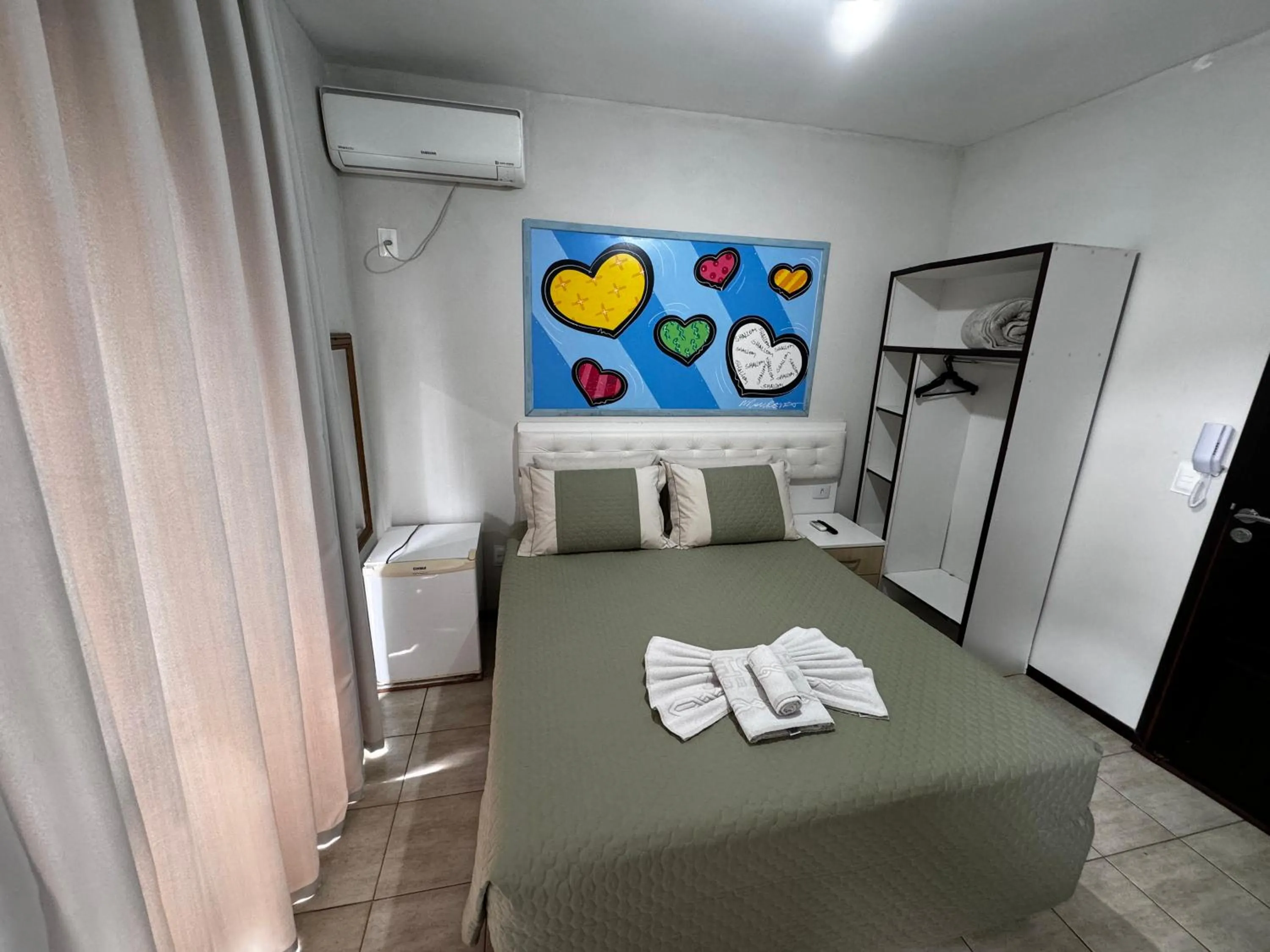 Bed in Shallom Hotel