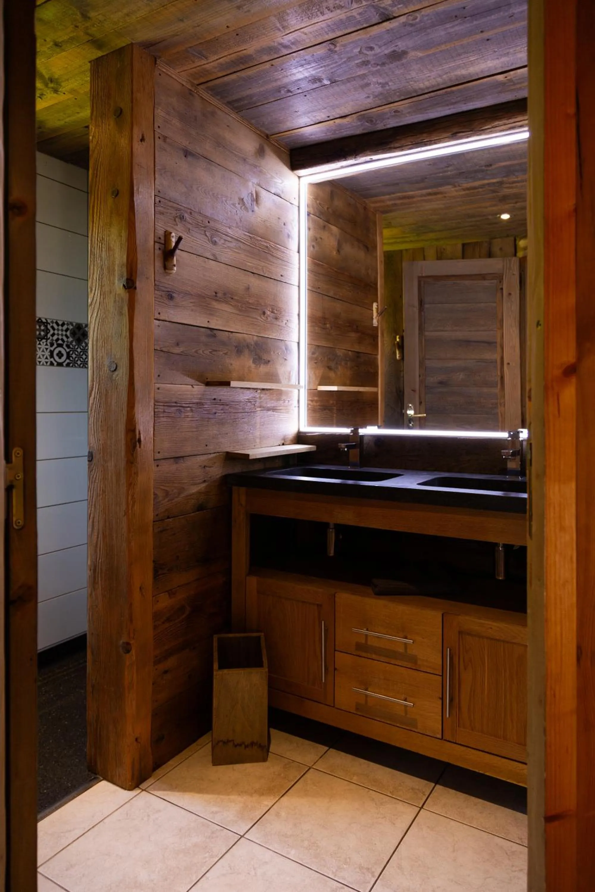 Bathroom in Le Couarôge Chalets et Appartements