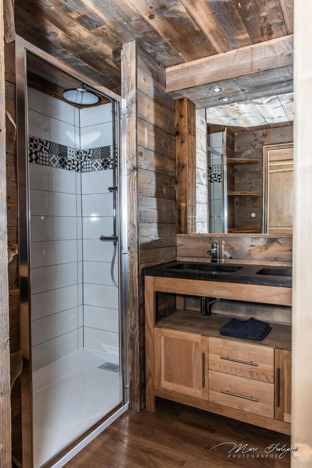 Shower in Le Couarôge Chalets et Appartements