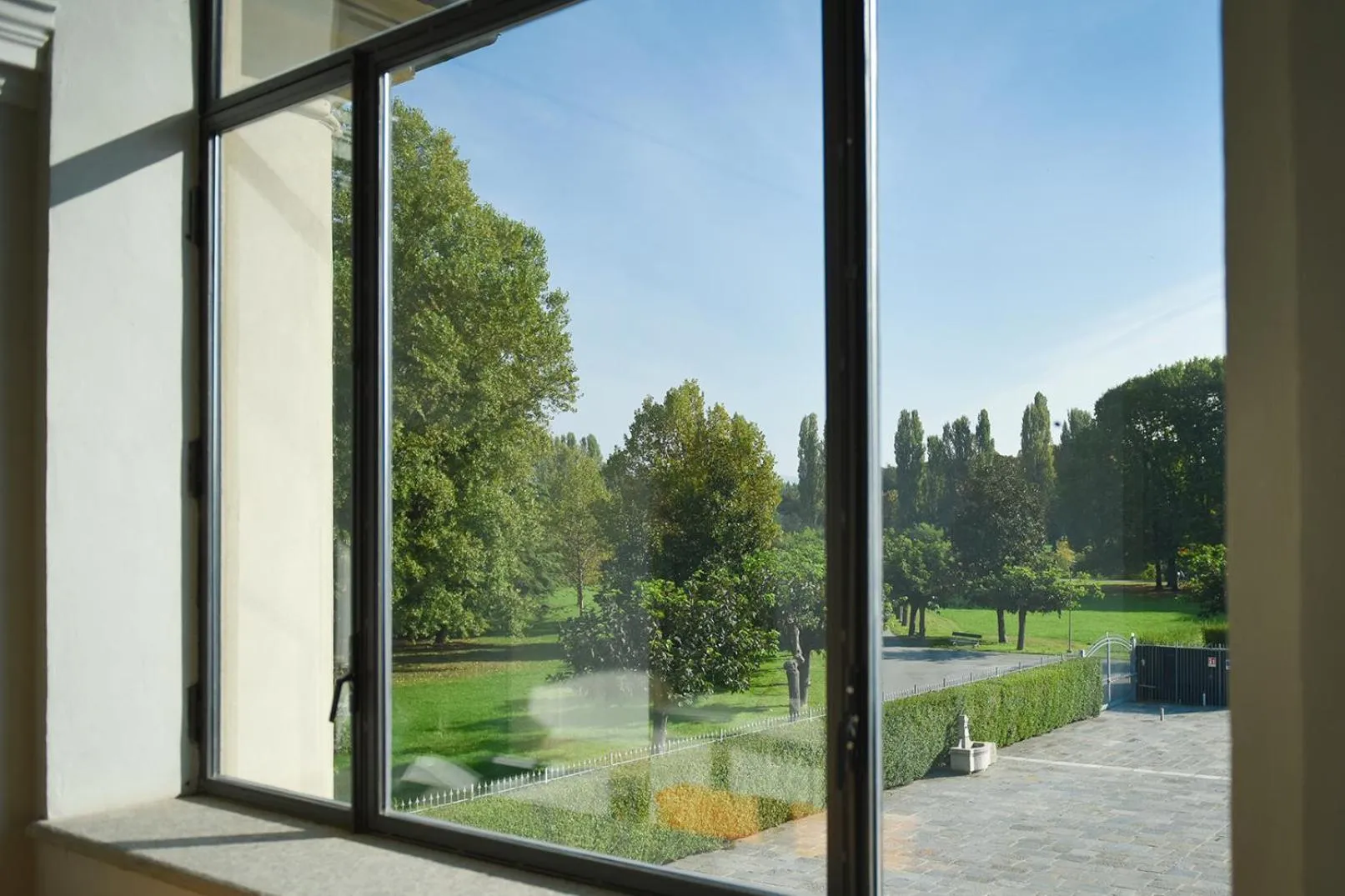 Garden view in Cascina Marchesa