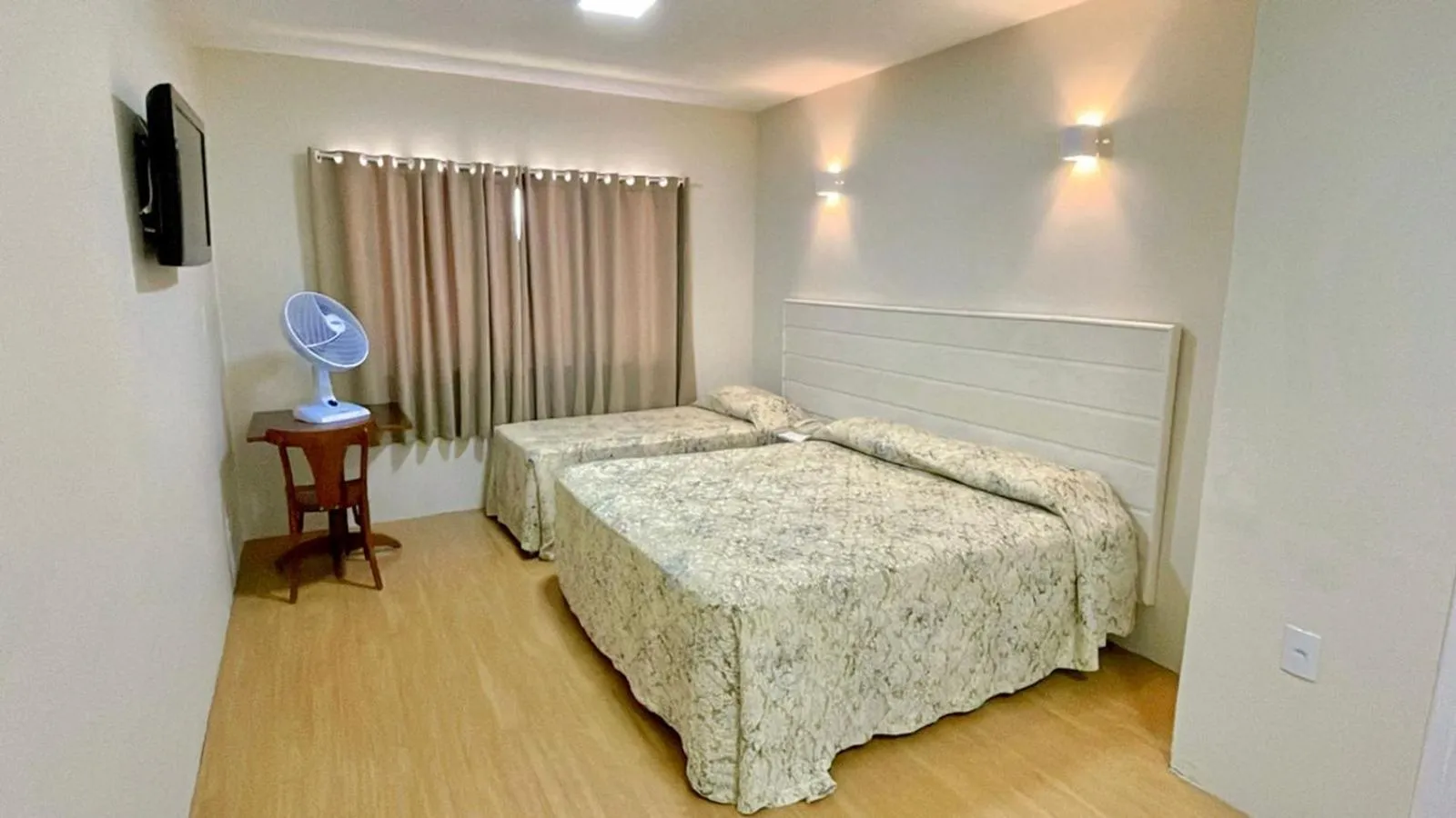 Bed in Hotel Nascentes da Serra