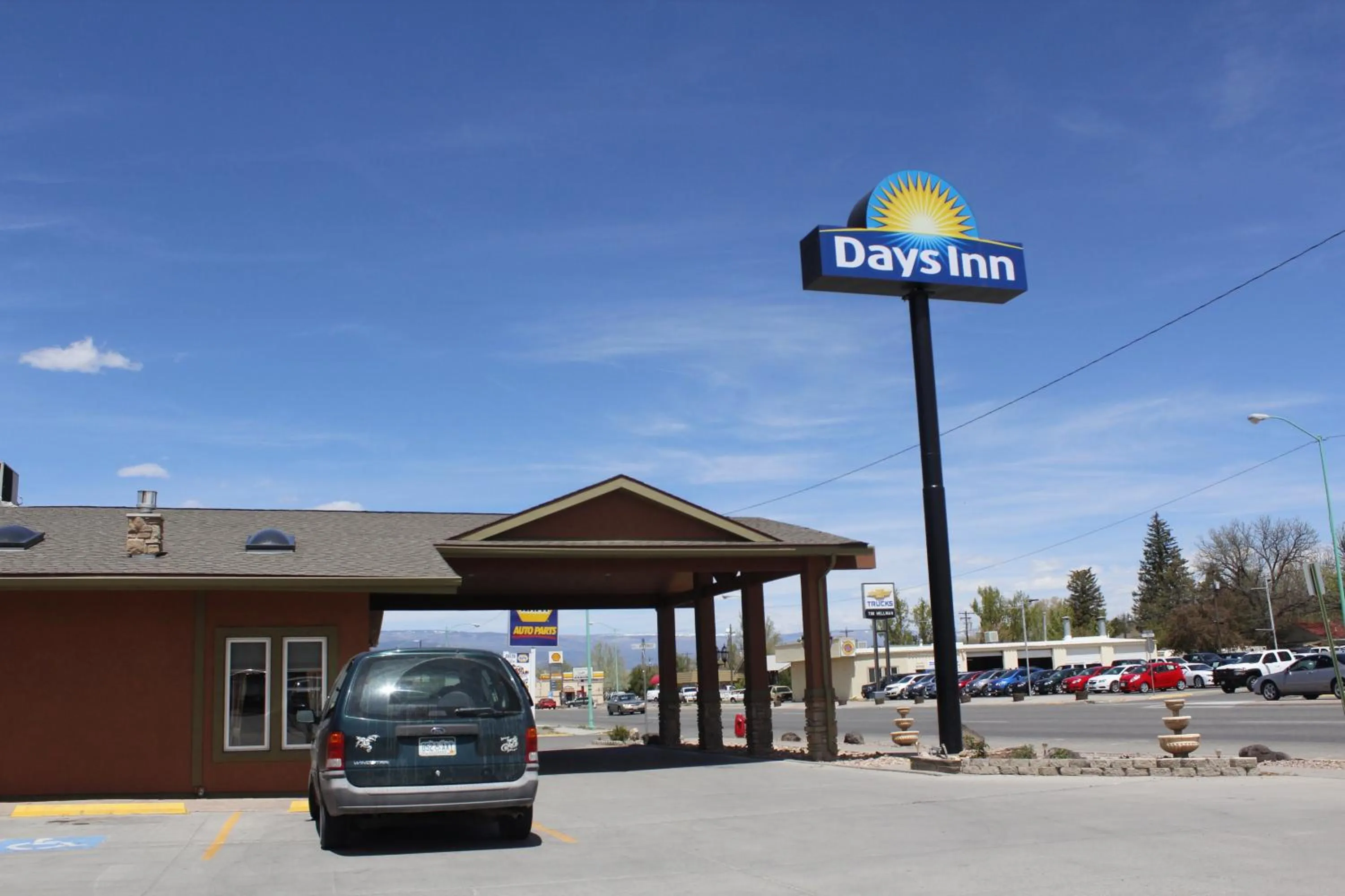 Property building in Days Inn by Wyndham Delta CO