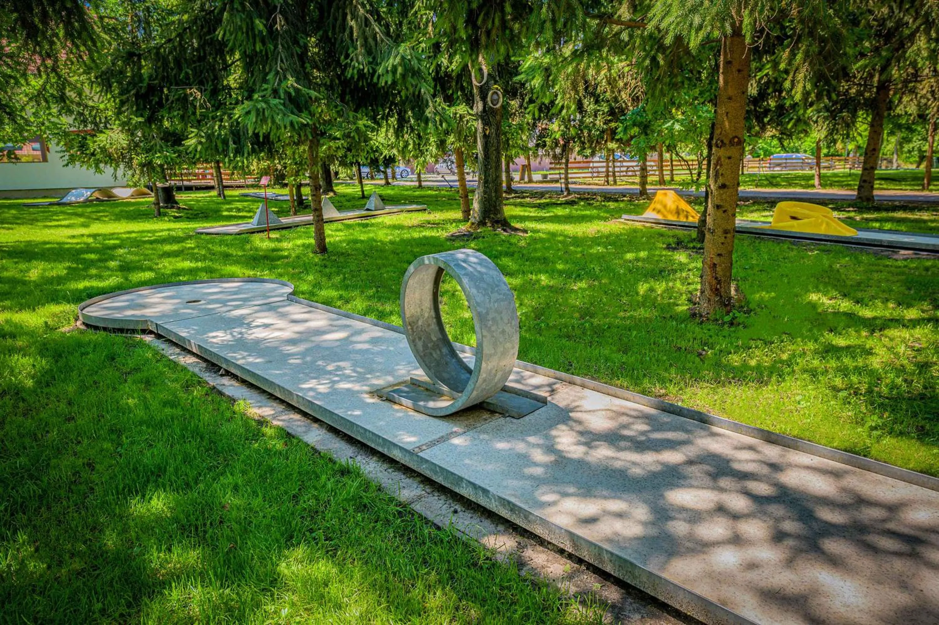 Minigolf in Herczeg Udvarház Poroszló