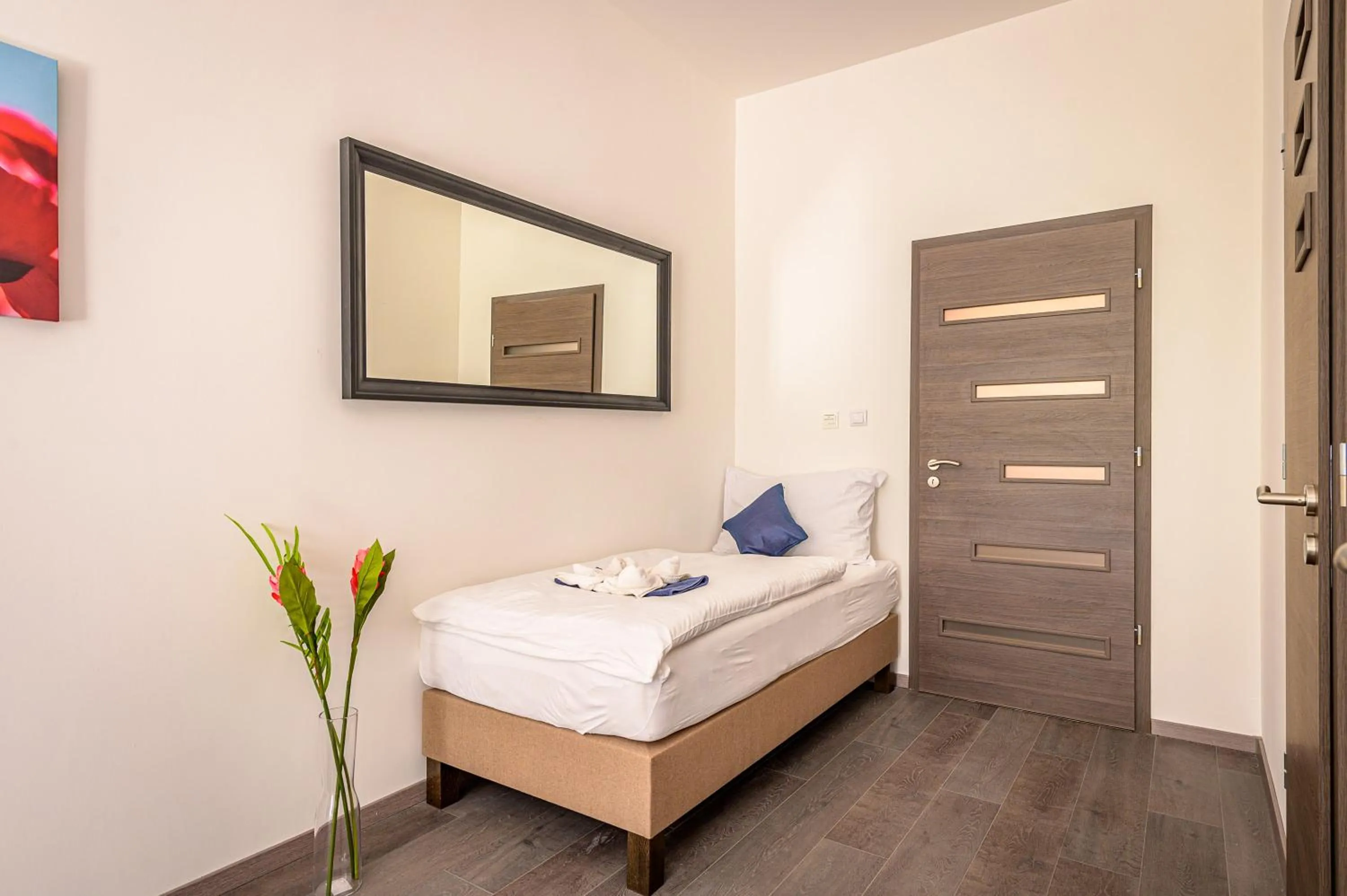 Bed in Herczeg Udvarház Poroszló