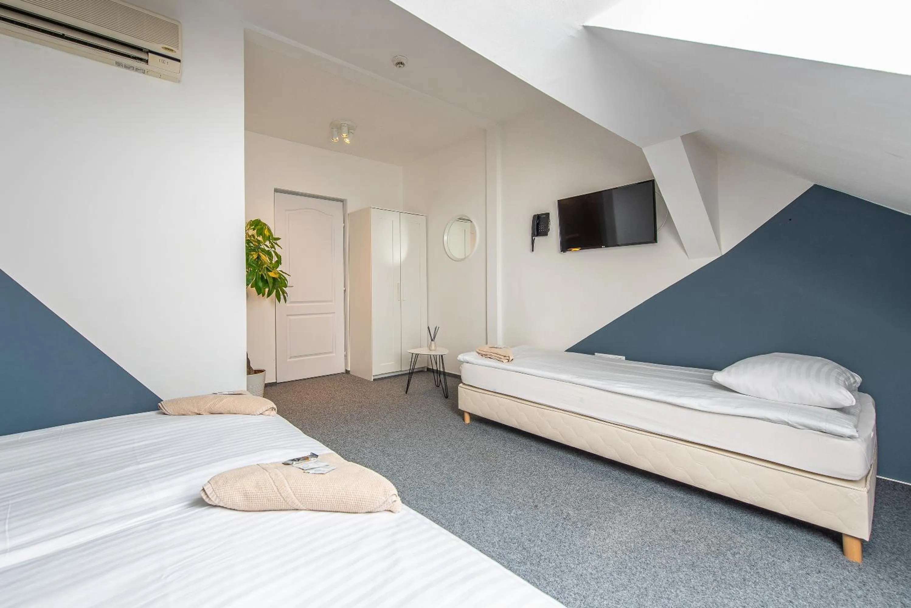 Bed in Herczeg Udvarház Poroszló