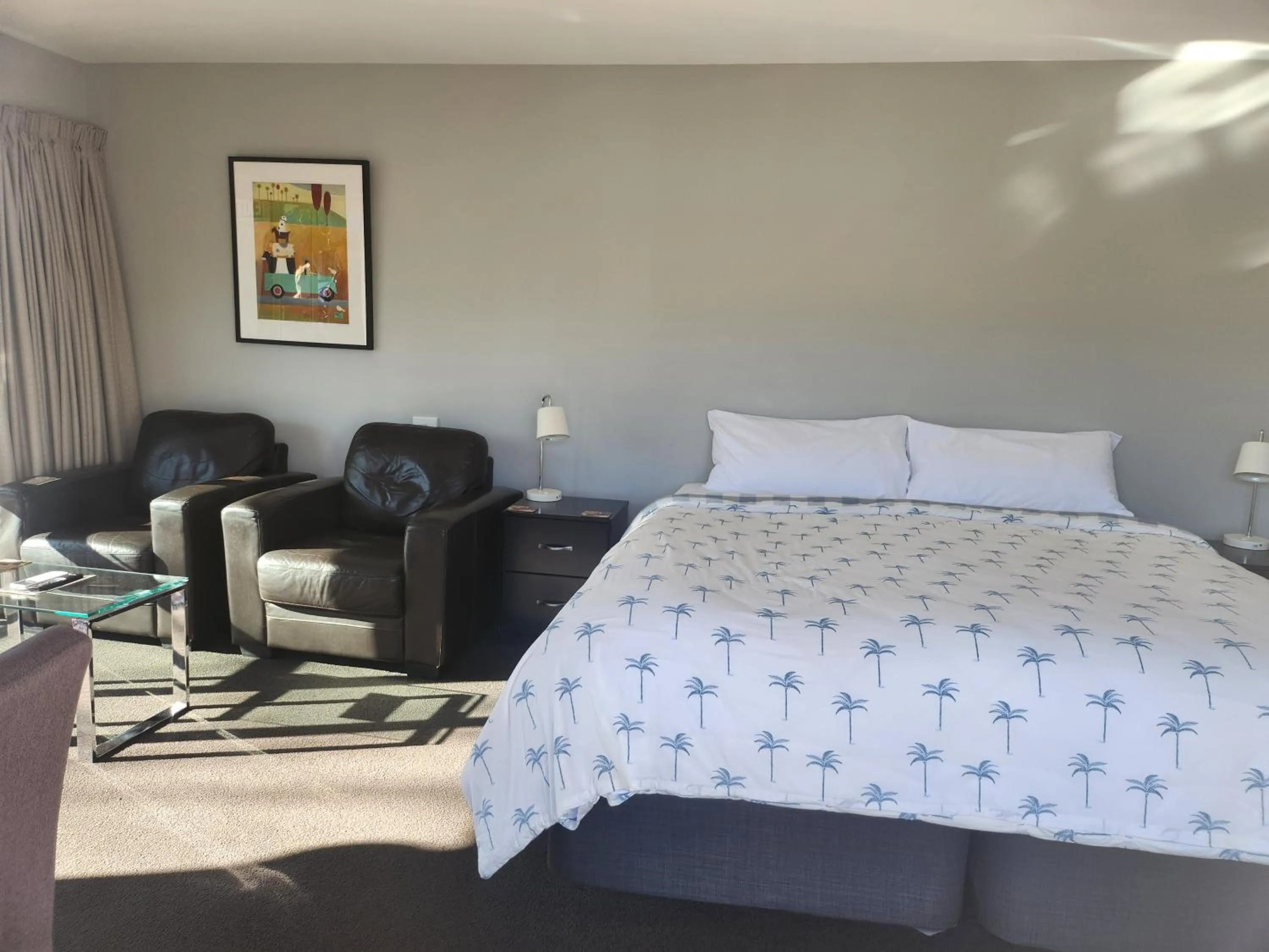 Bed in Lugano Motor Lodge