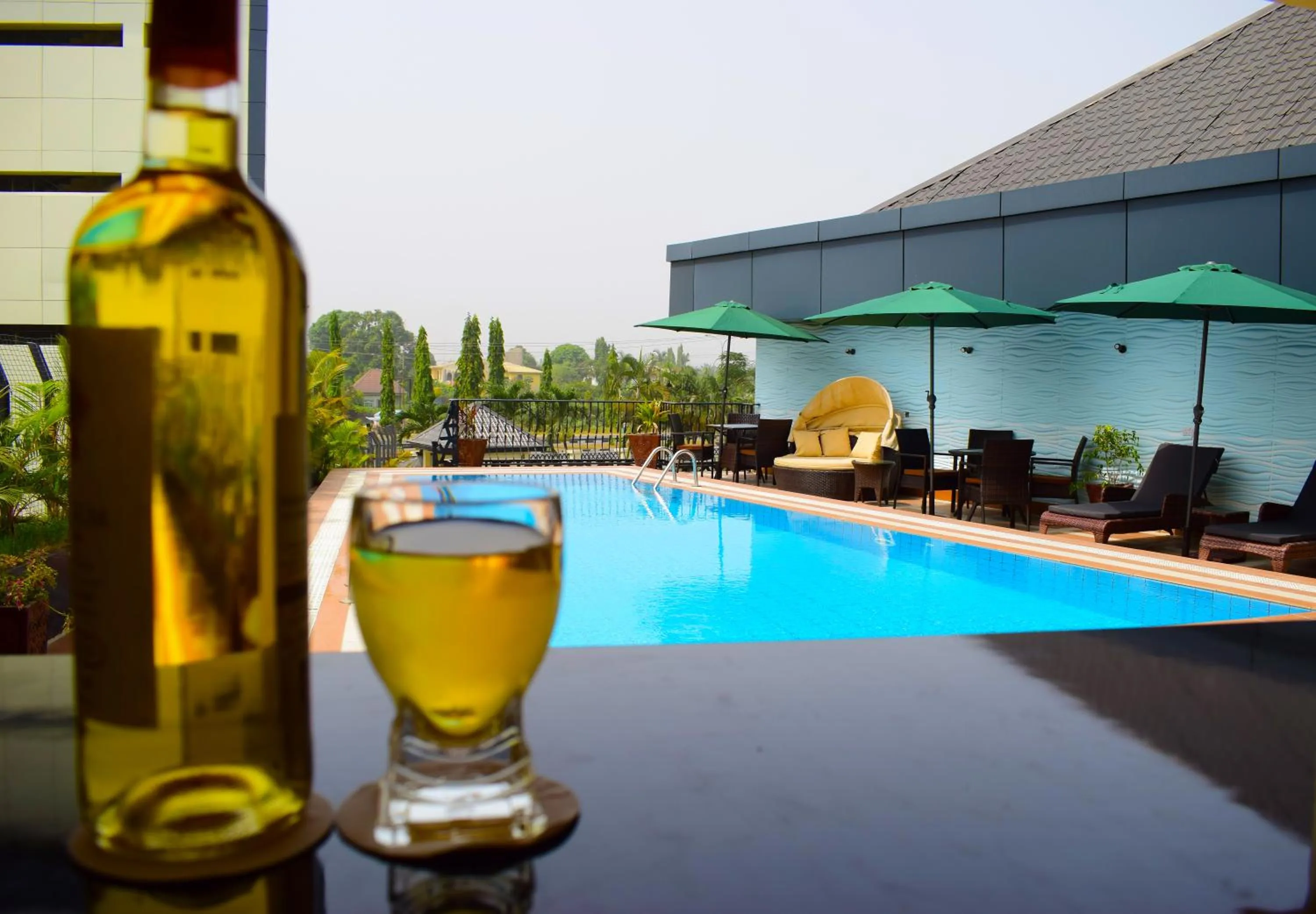 Swimming pool in Monty Suites & Golf