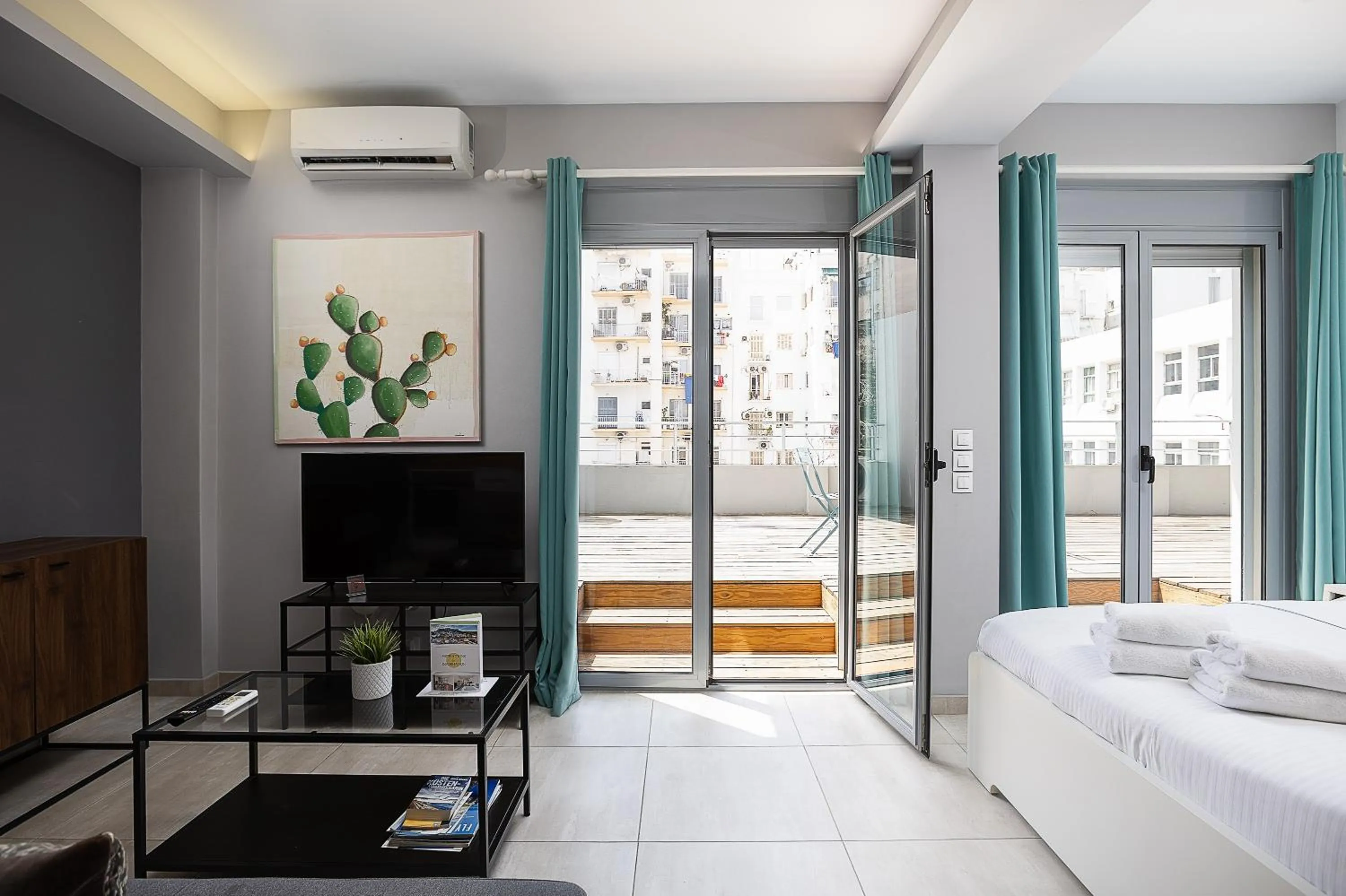 Photo of the whole room, Bed in The Omnia Collection Pagrati