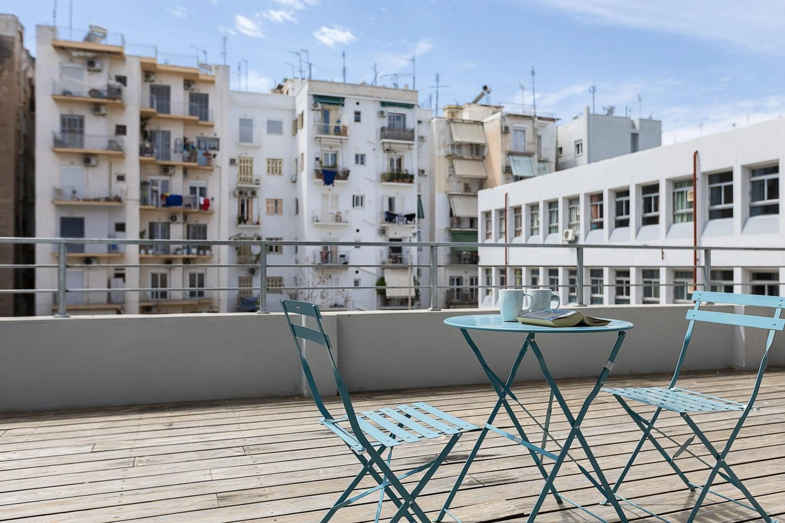 Balcony/Terrace in The Omnia Collection Pagrati