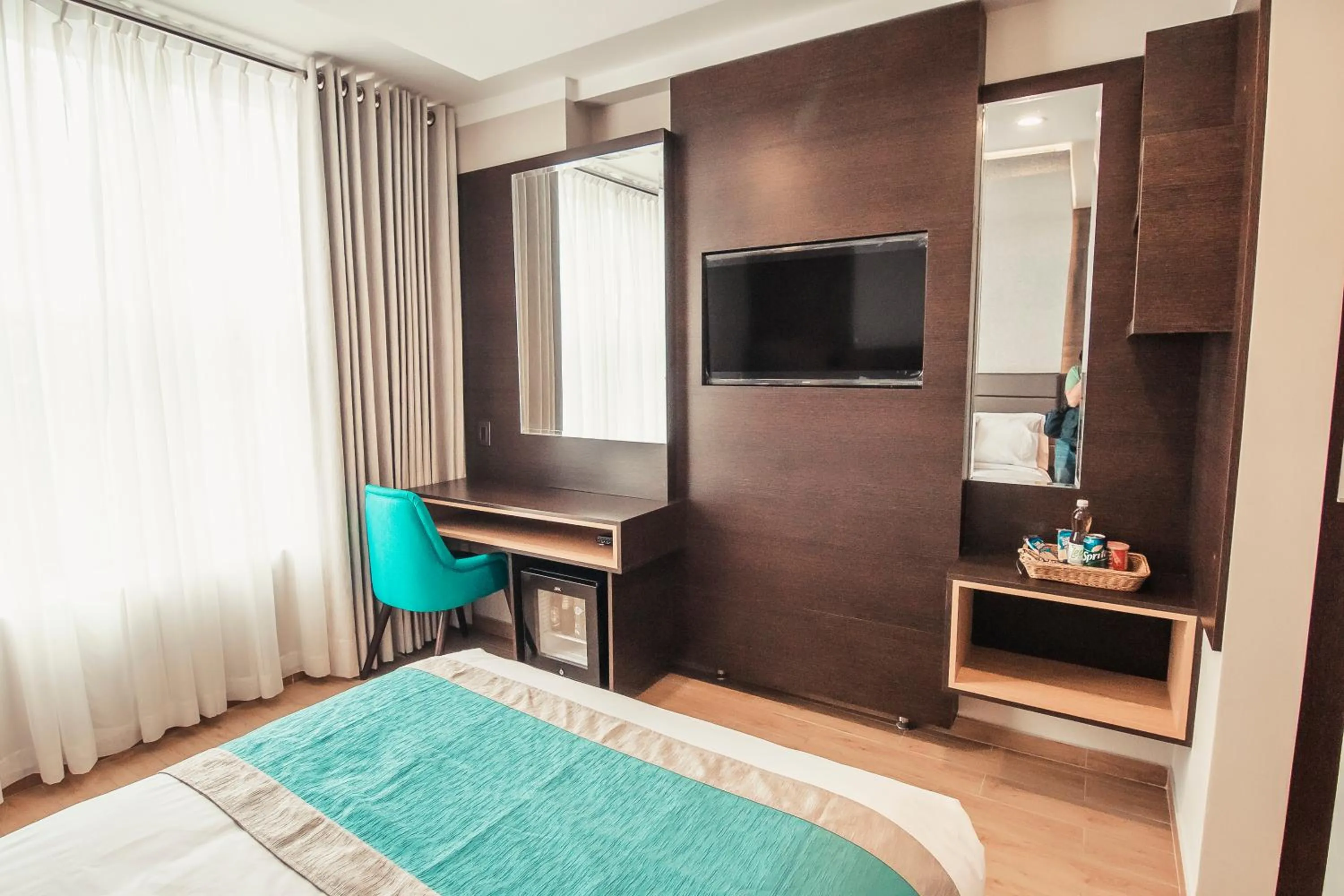 Bed in Hotel Diamond Lima