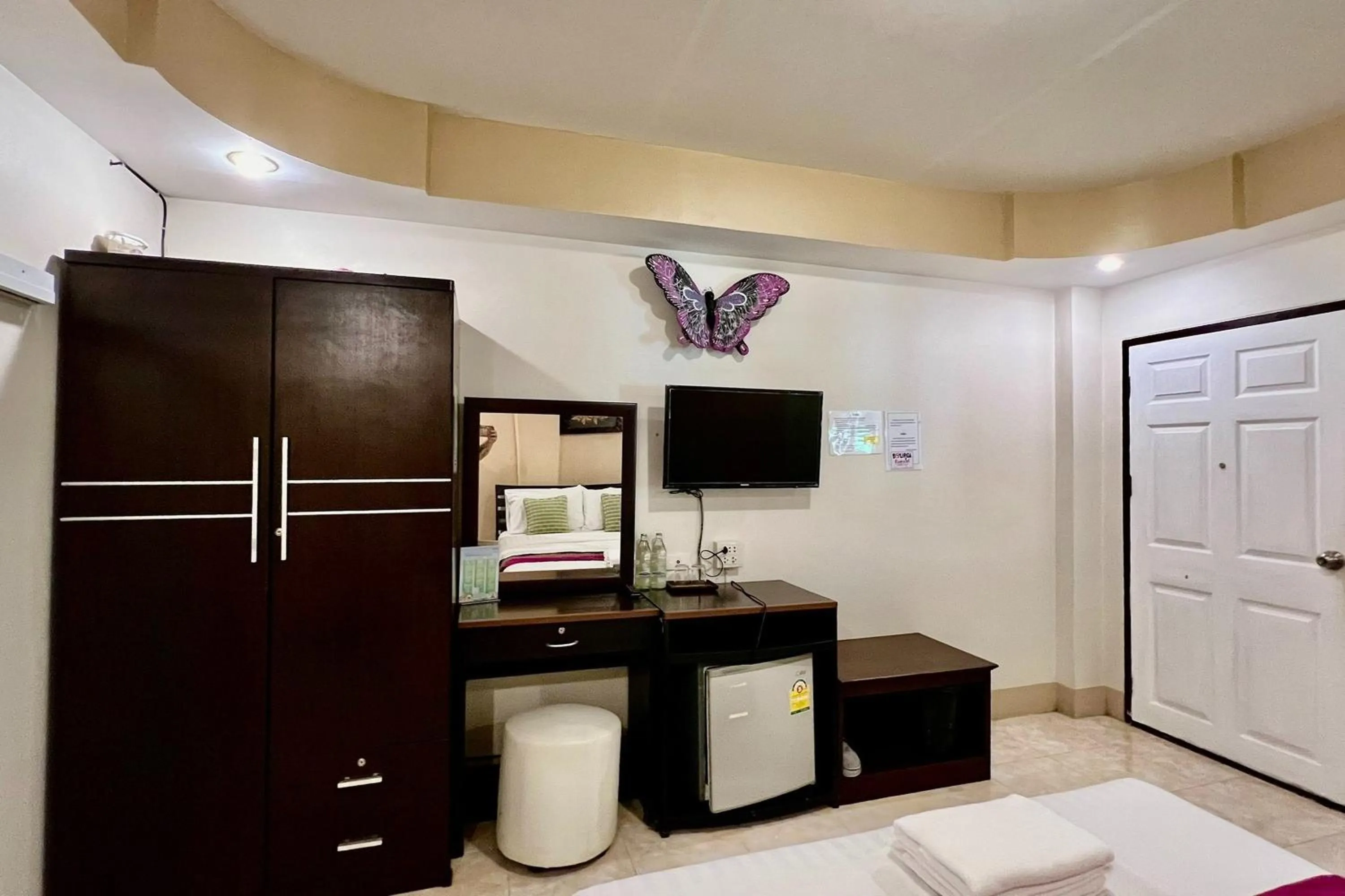 Bedroom, Bed in Nan Thara Place