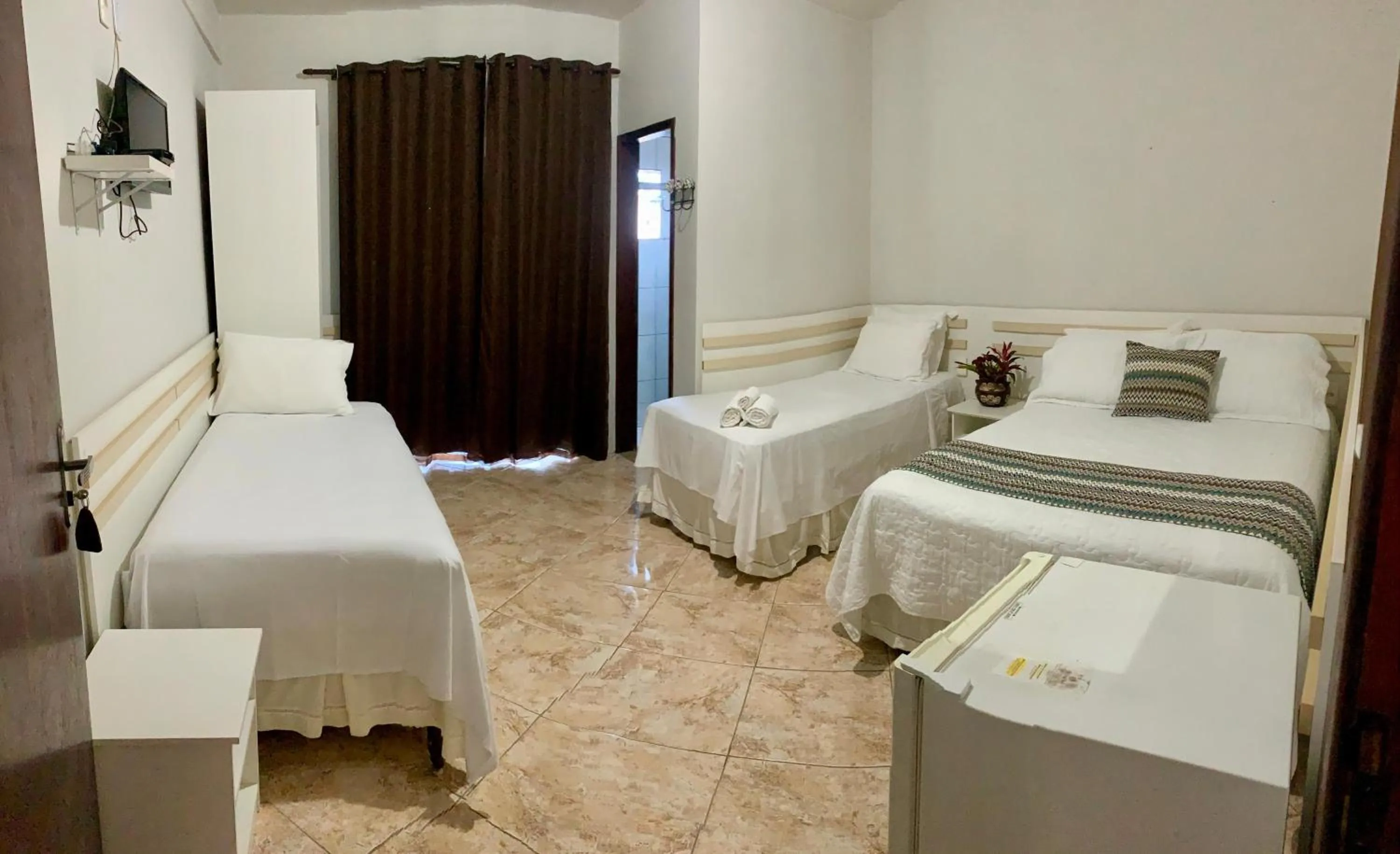 Bed in Pousada do Guinda DIAMANTINA -MG