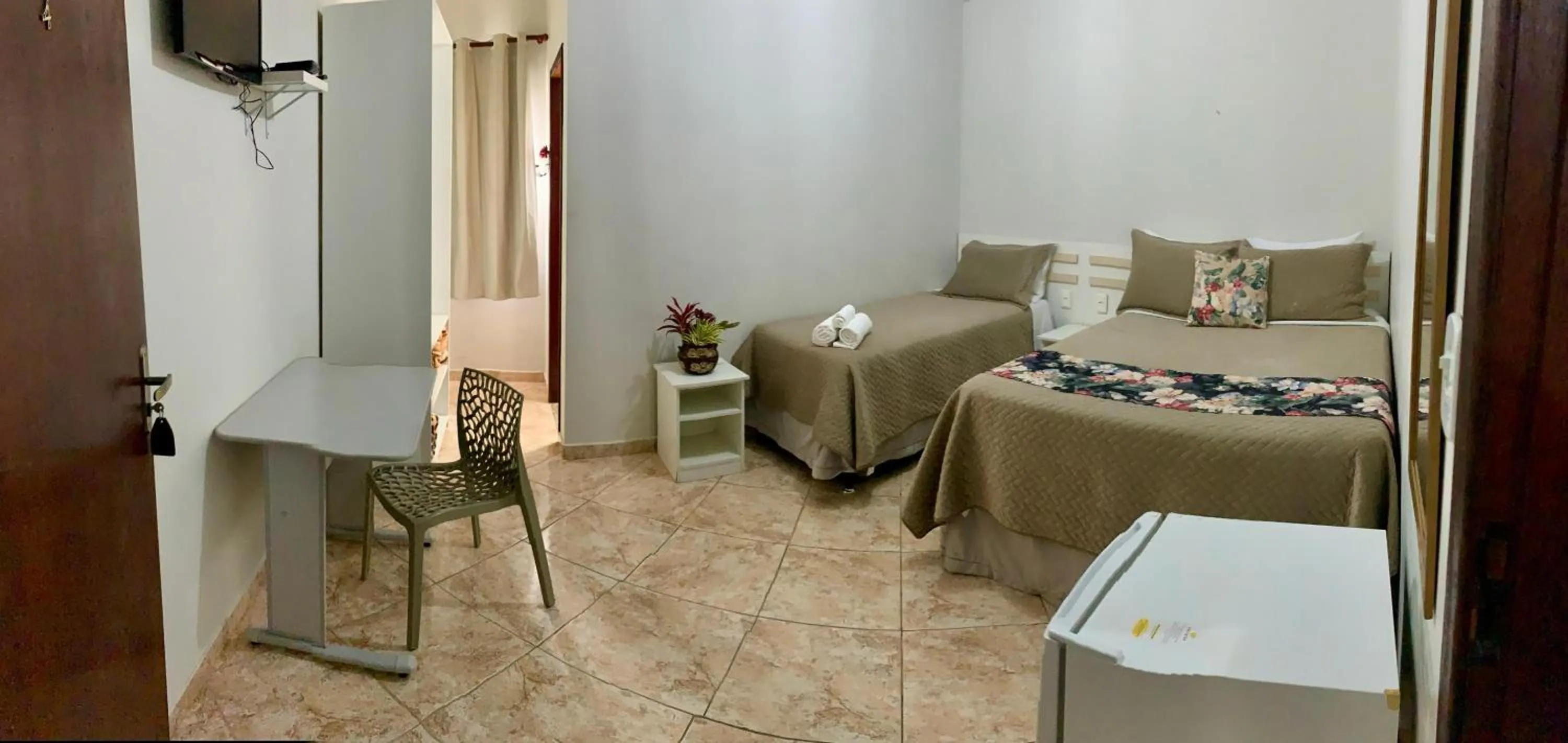 Bed in Pousada do Guinda DIAMANTINA -MG