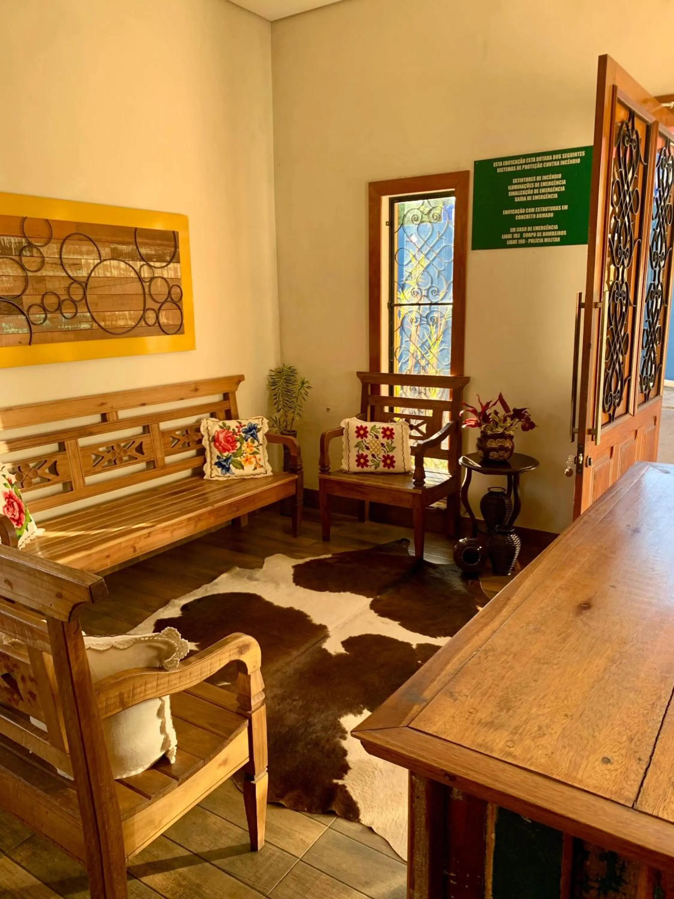 Lobby or reception in Pousada do Guinda DIAMANTINA -MG