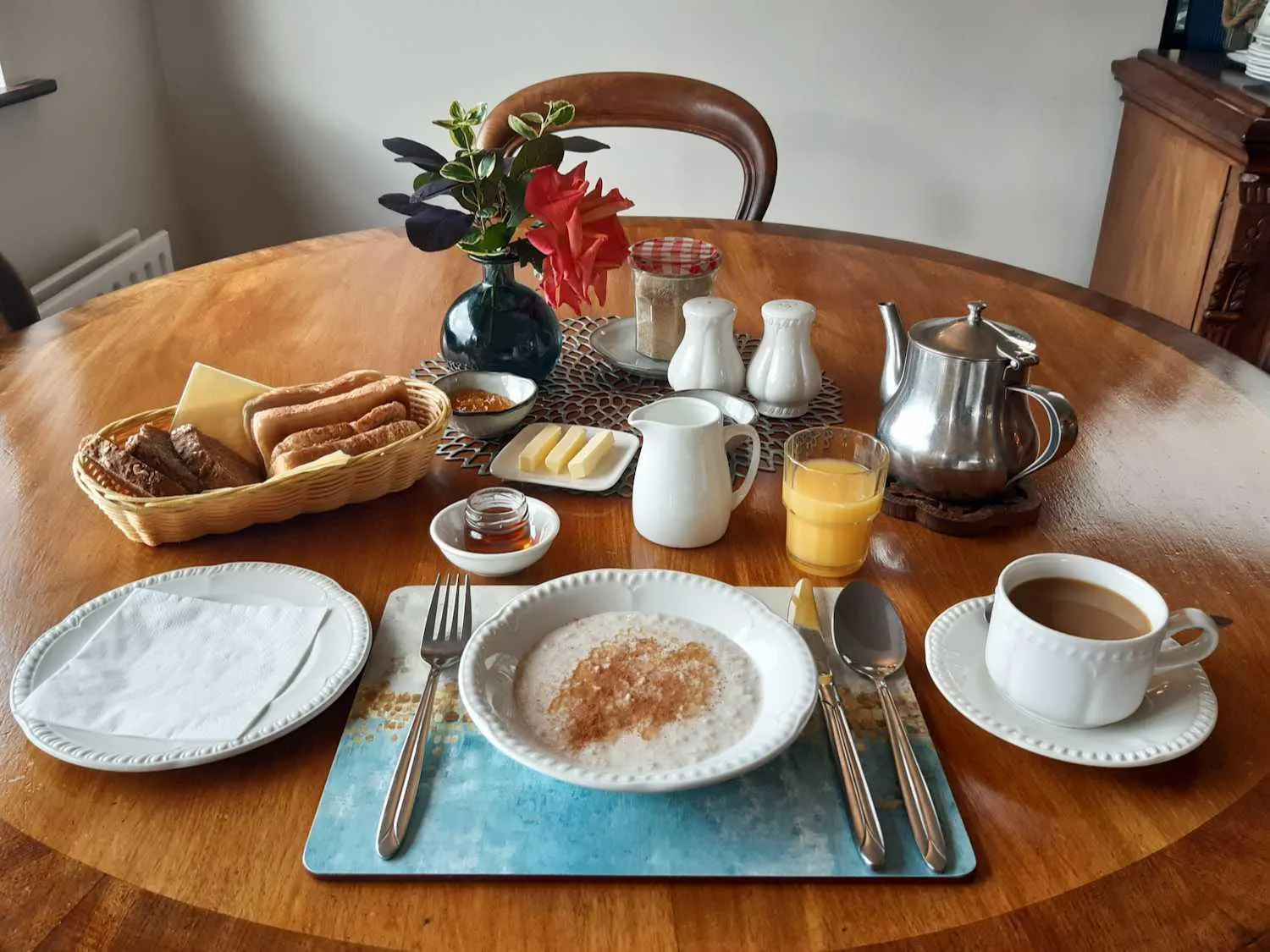Dining area in Inveraray Farm