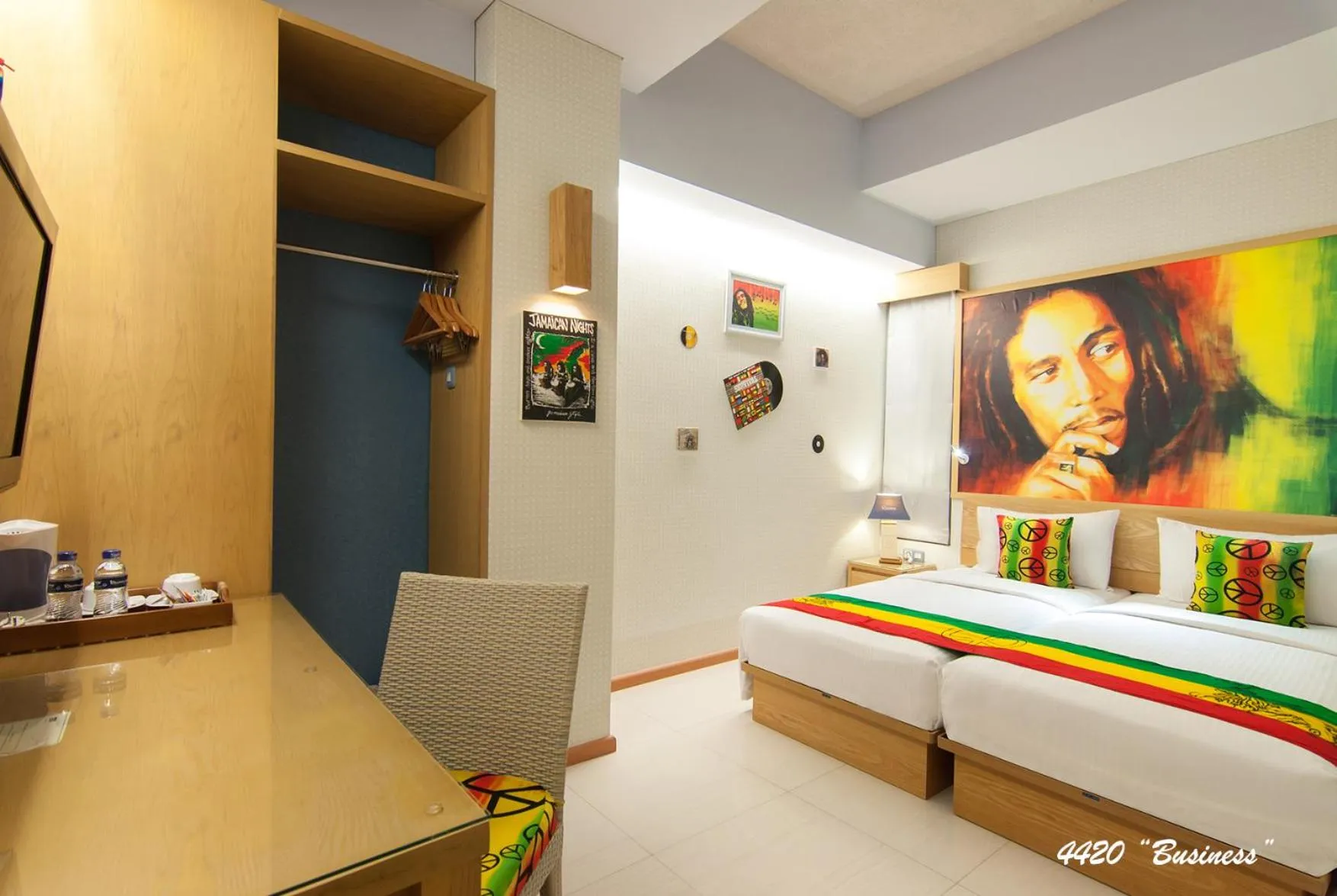 Bed in Rhadana Hotel