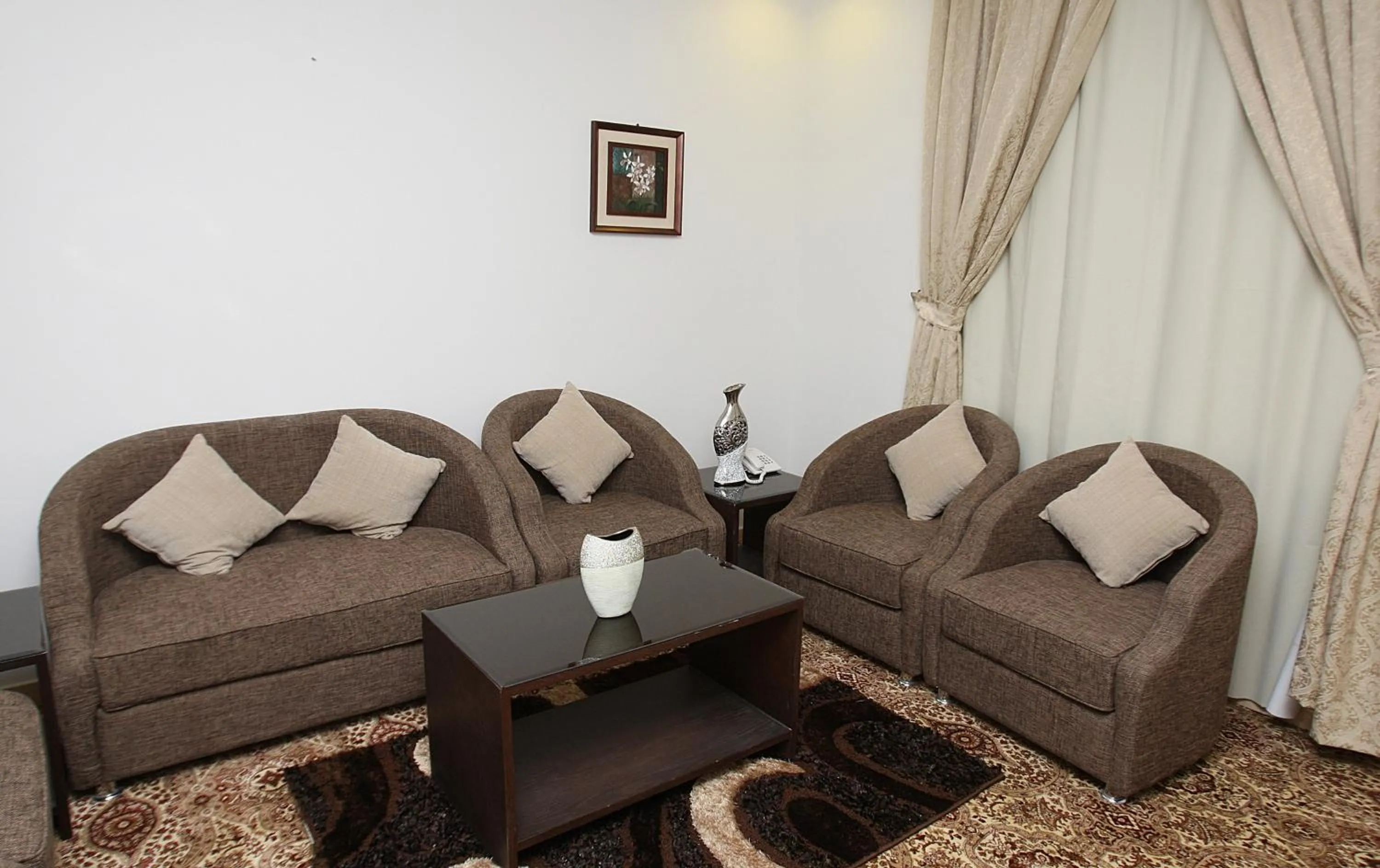 Living room in Rest Night Serviced Apartments - Al Nafal