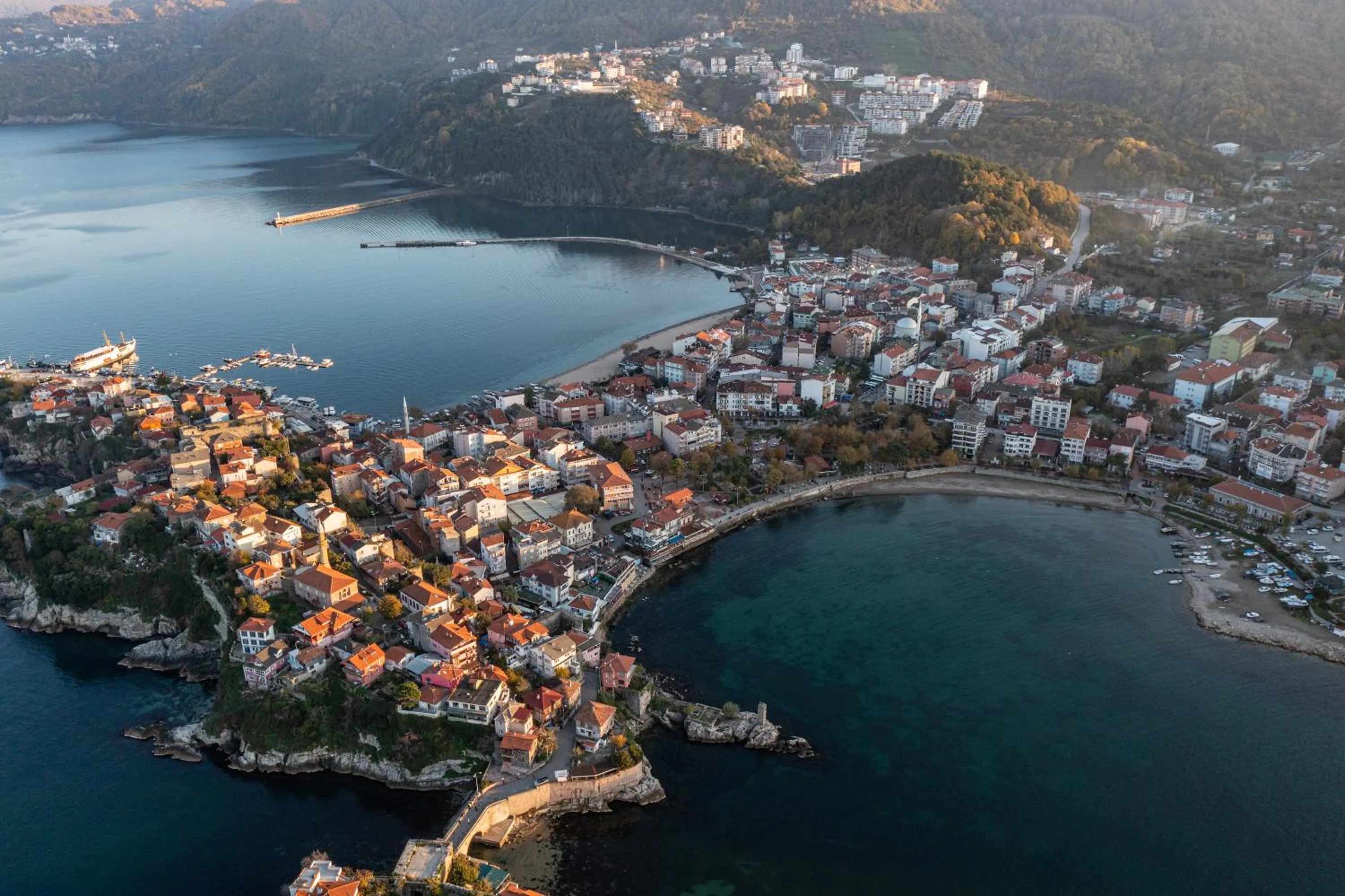 Bird's eye view in Amasra Ceylin Otel