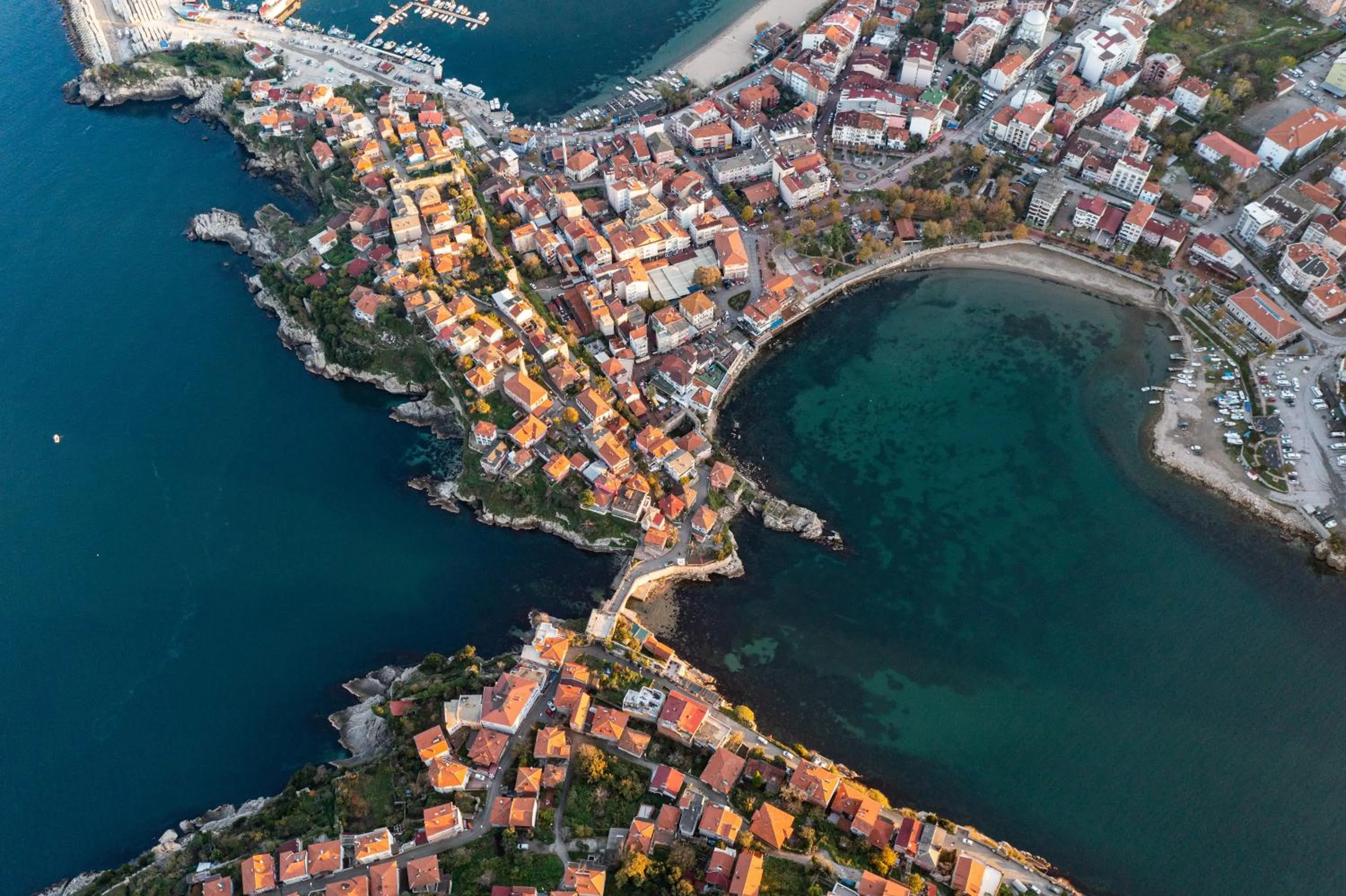 Bird's eye view in Amasra Ceylin Otel