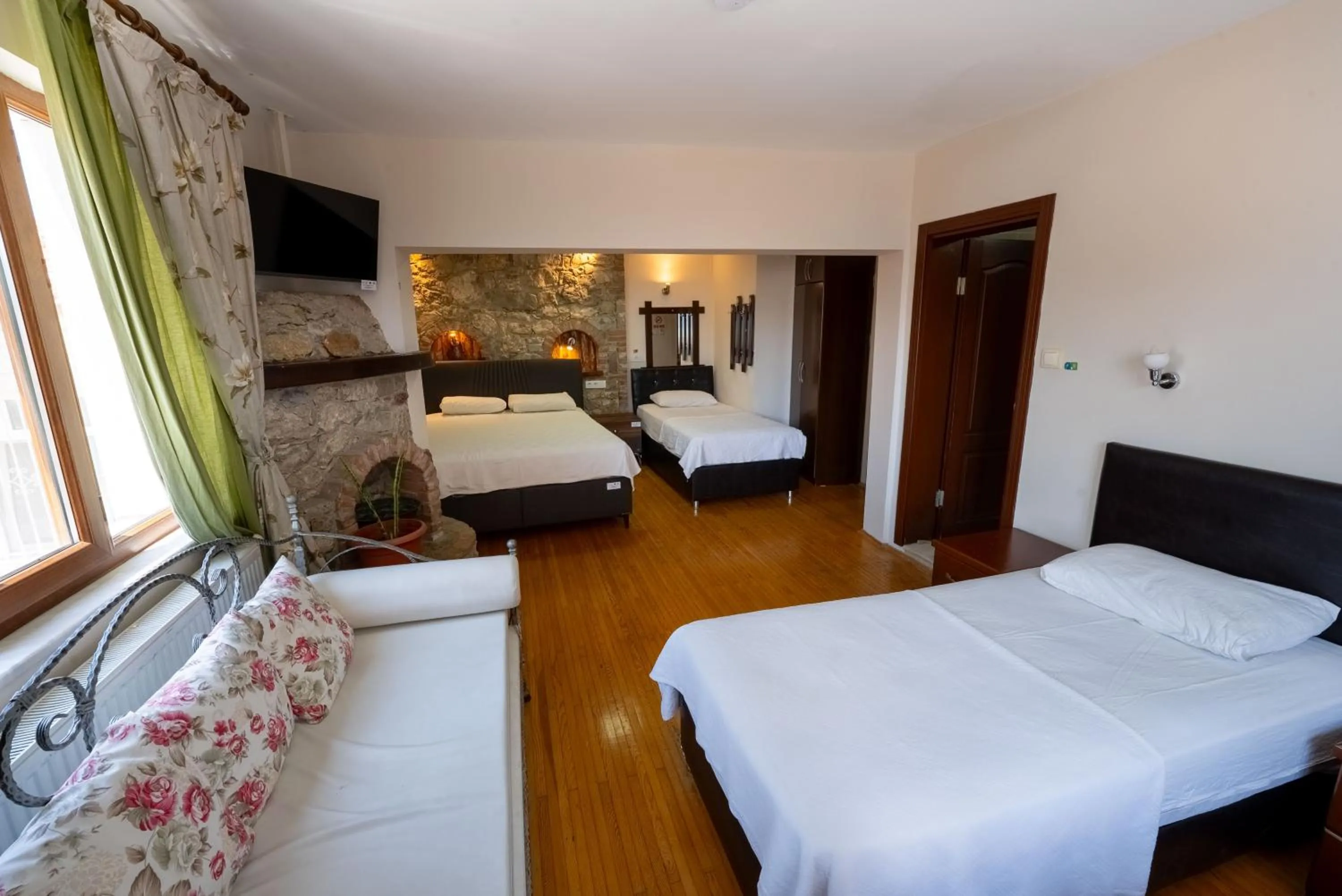 Bed in Fulya Pension