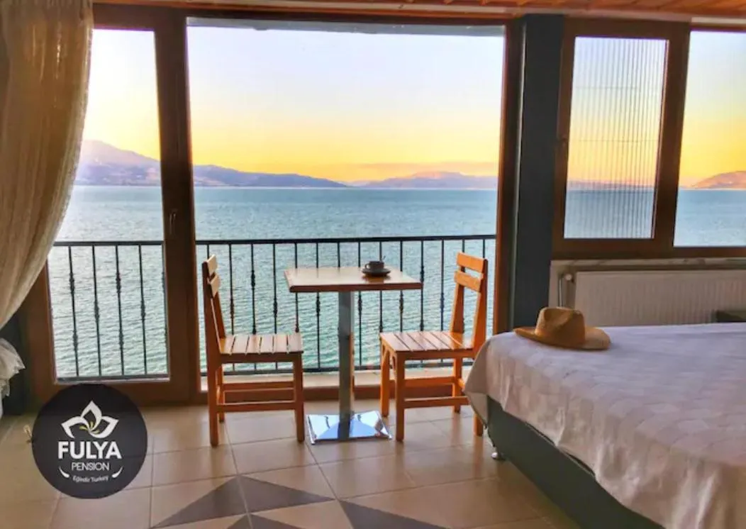 Natural landscape, Bed in Fulya Pension