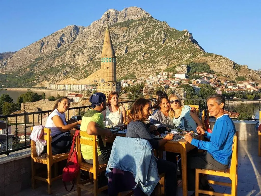 Balcony/Terrace in Fulya Pension