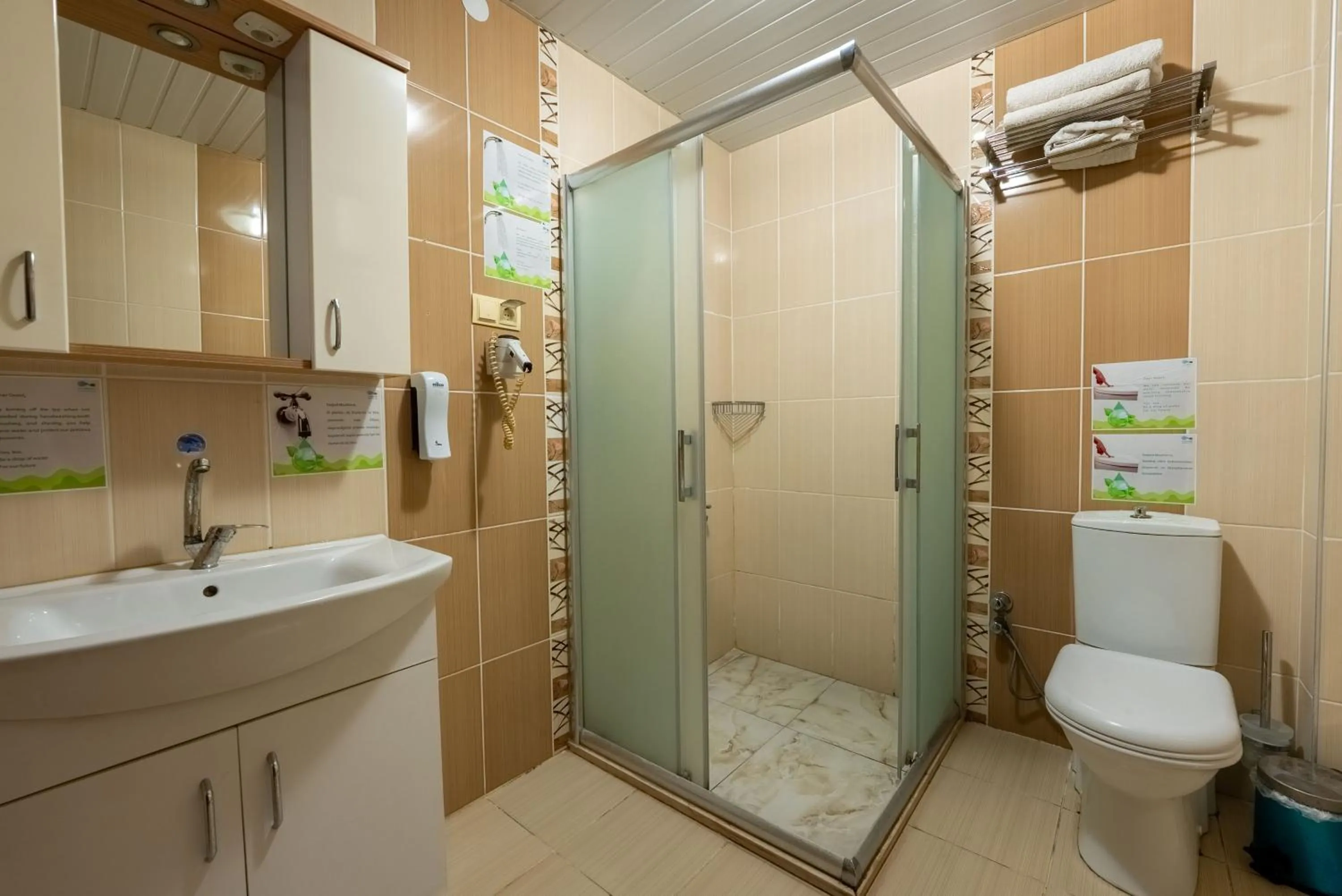 Shower in Fulya Pension