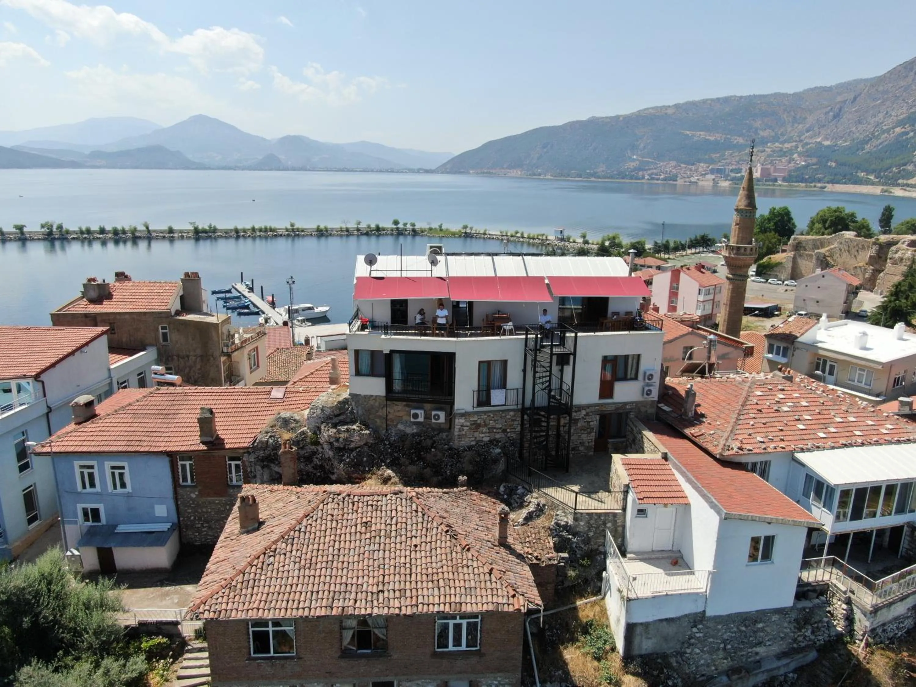 Balcony/Terrace in Fulya Pension