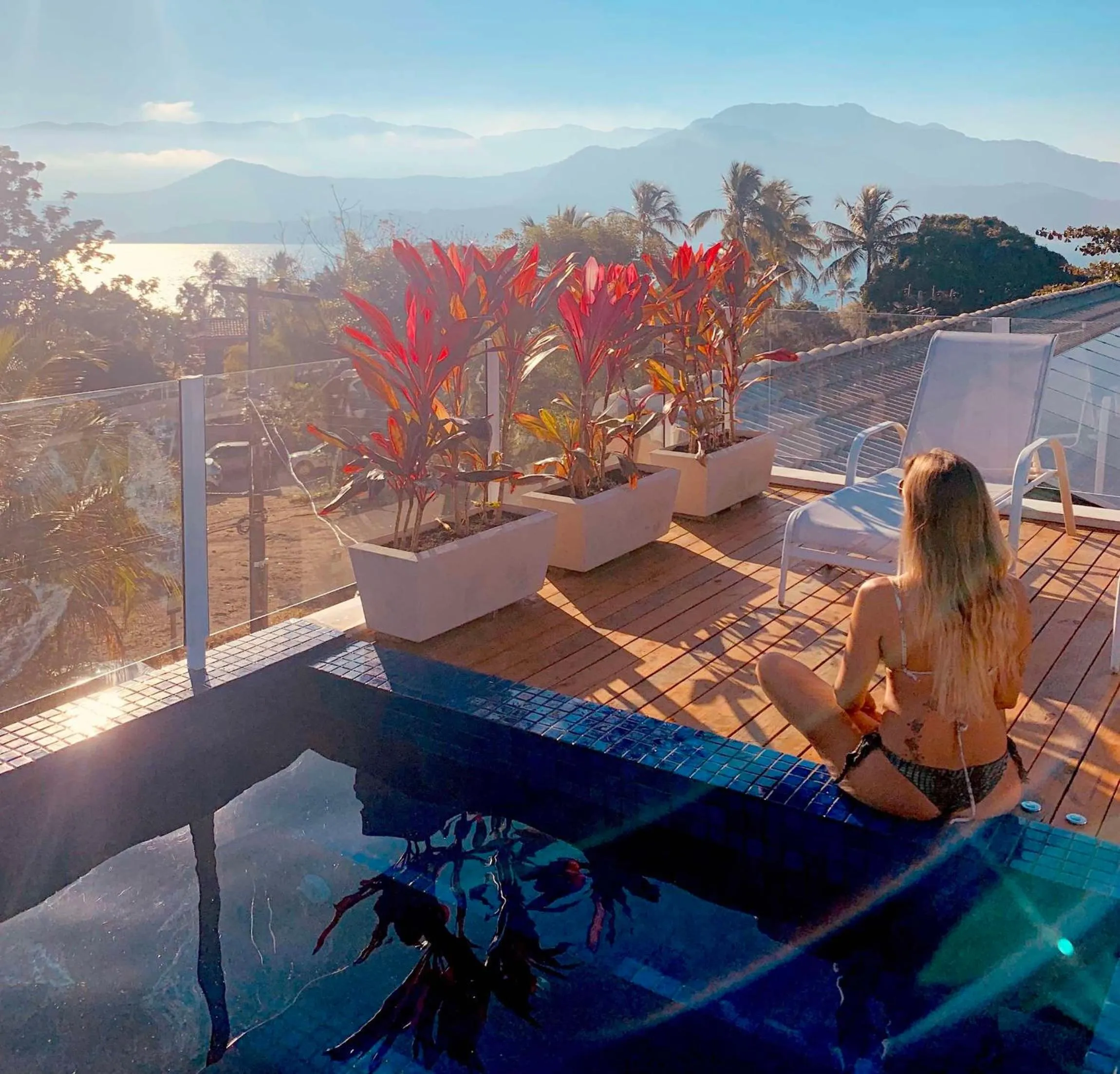 Hot Tub in Smart Hotel Reserva Ilhabela