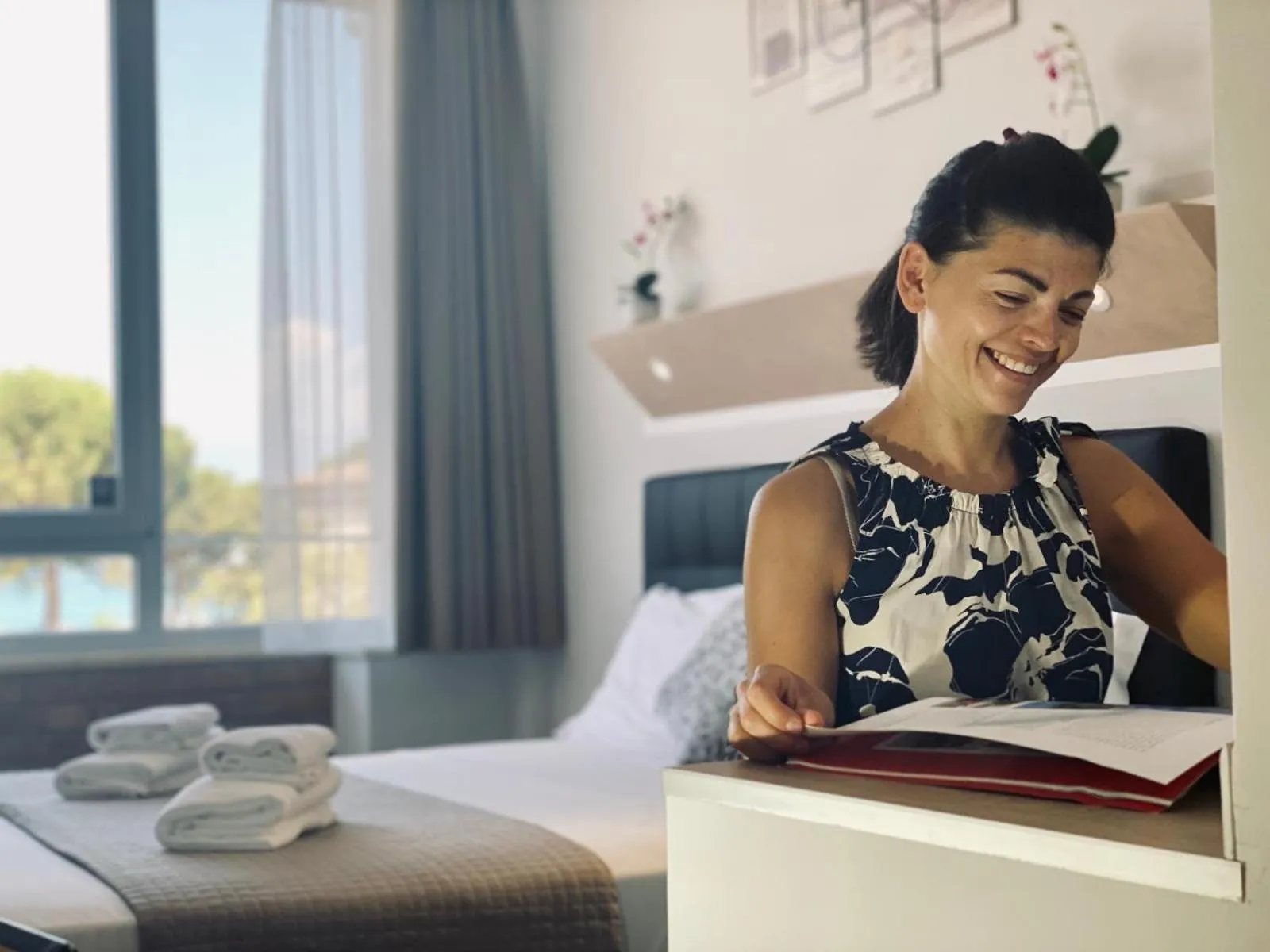 Bedroom, Bed in Atico Hotel